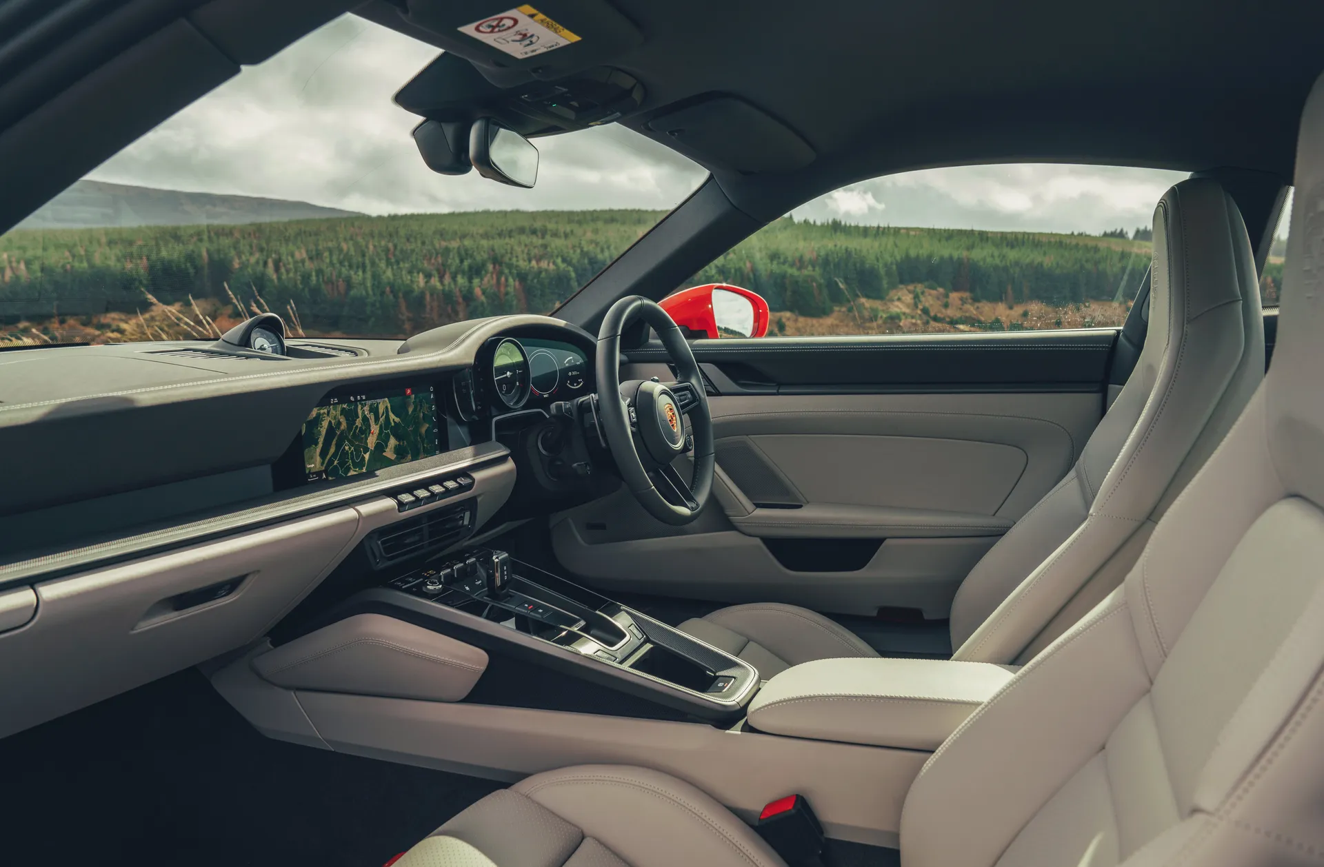 Porsche 911 Front Interior