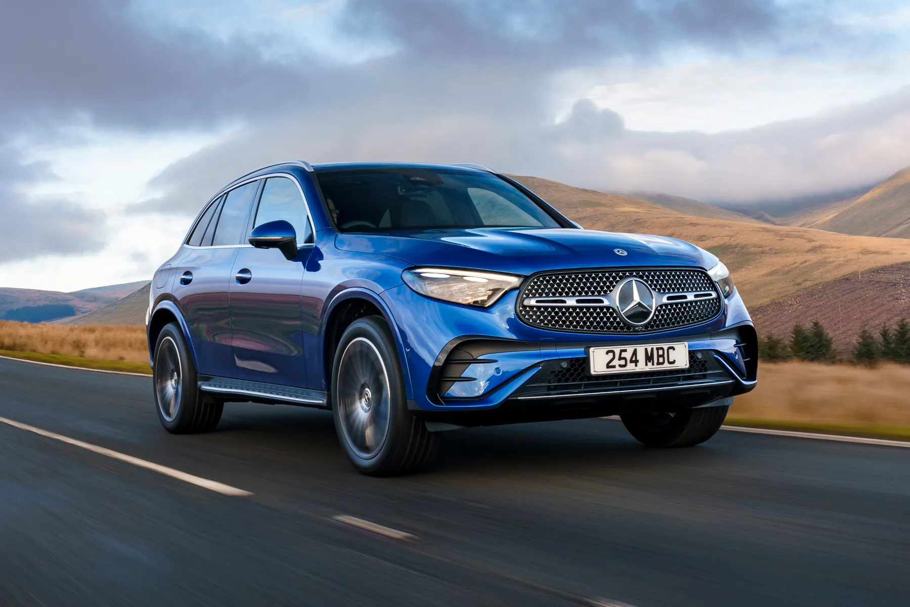 Mercedes-Benz GLC Review 2023: front side