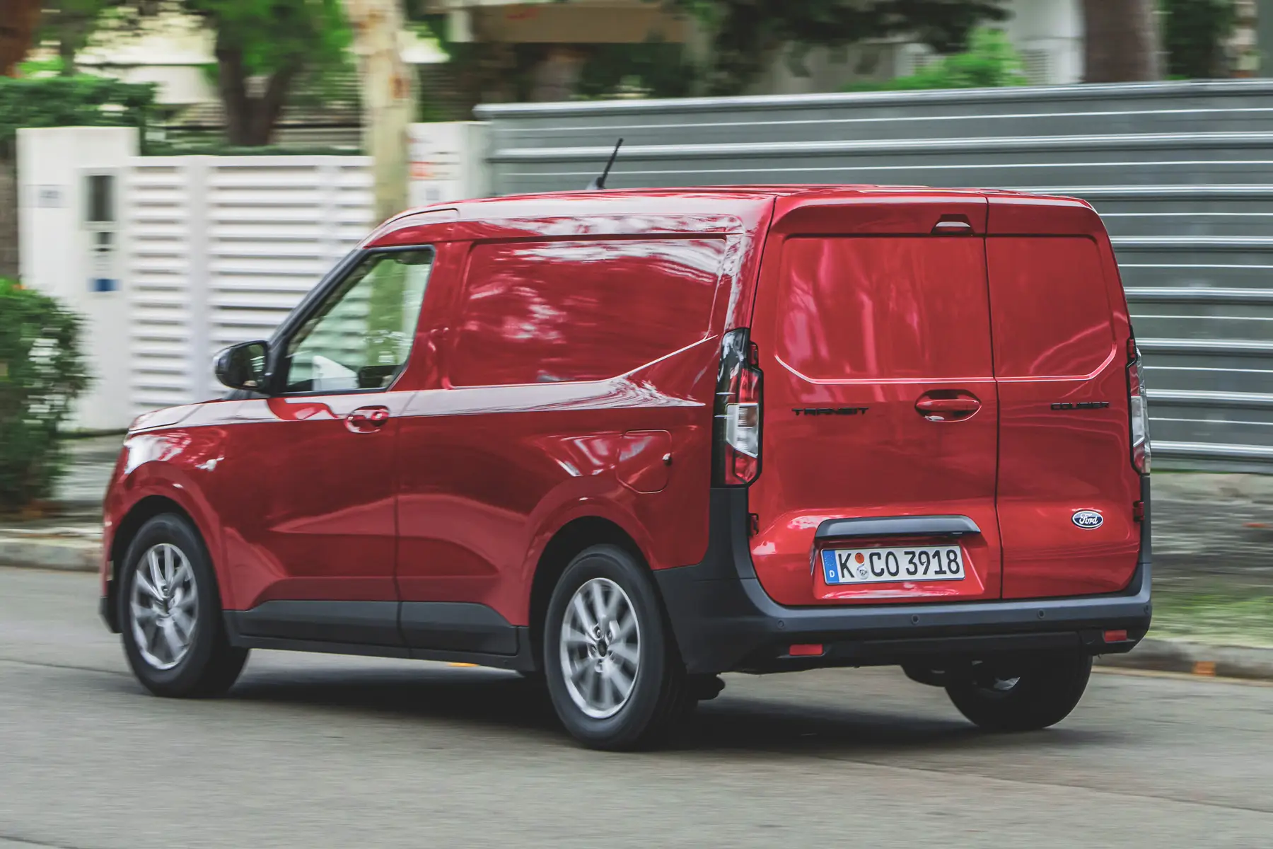 Ford Transit Courier Review 2024: rear