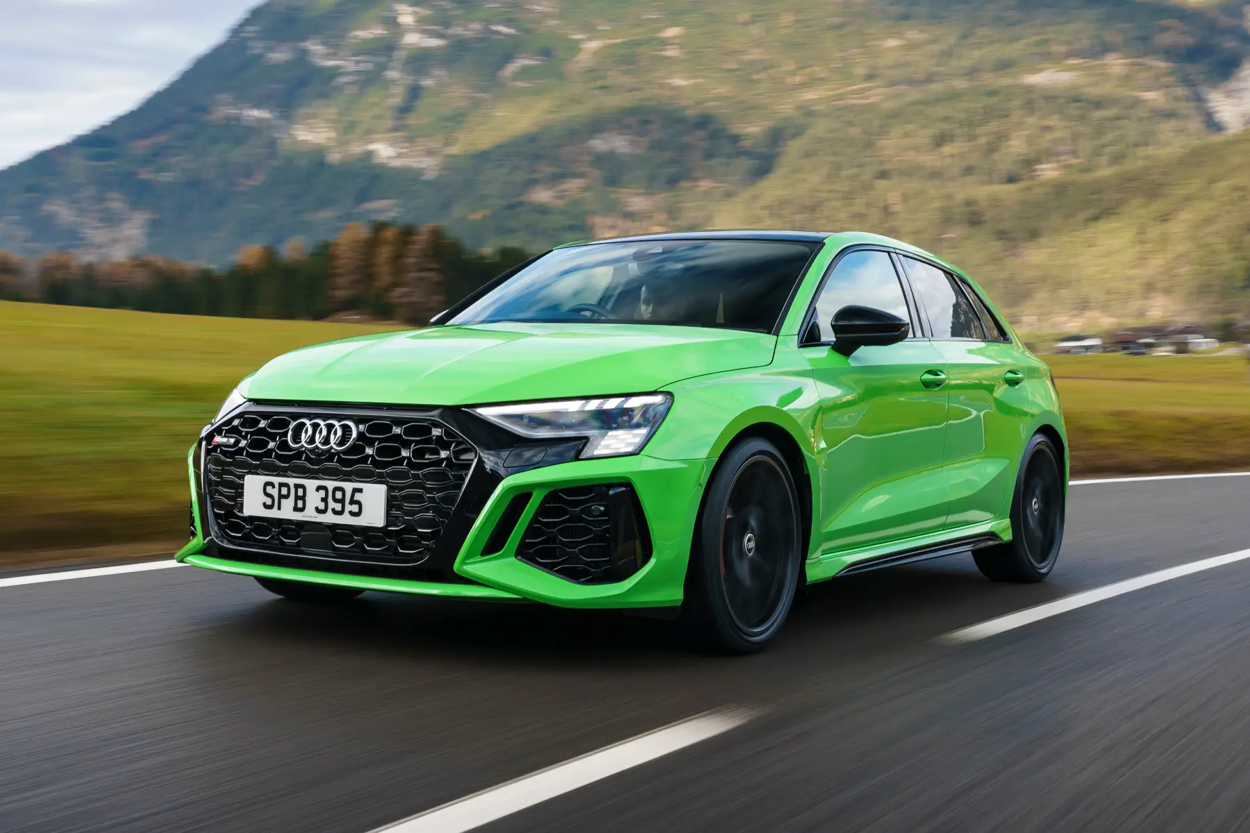 Audi RS3 Sportback 2023 front driving