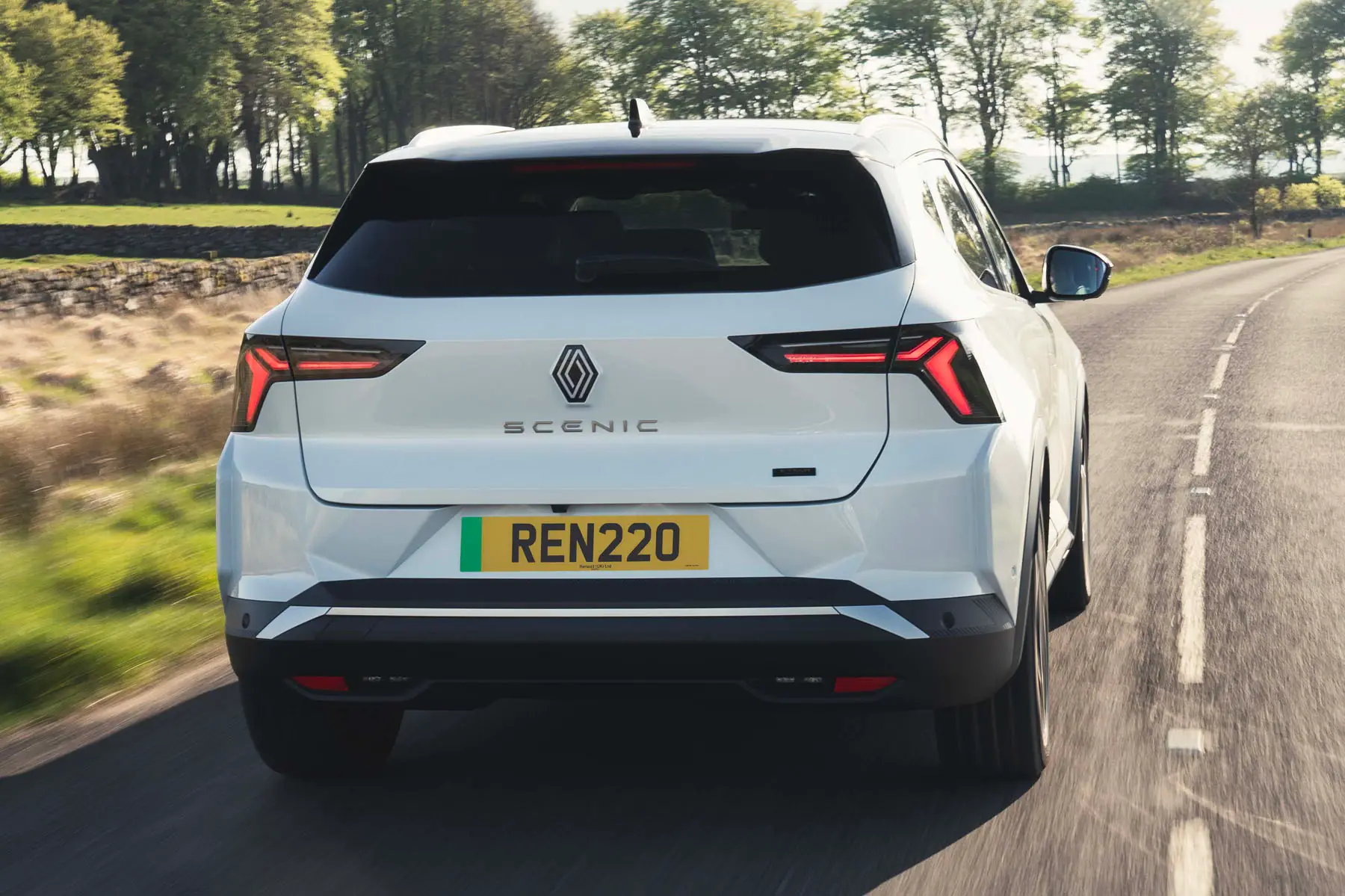 Renault Scenic E-Tech Review 2024: rear dynamic