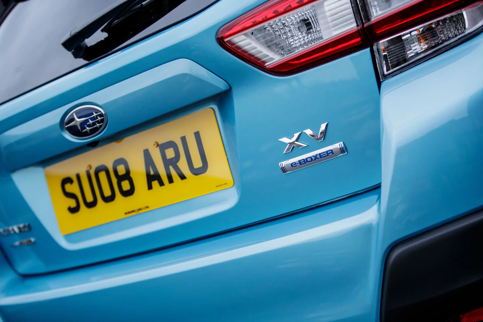 Subaru XV Review 2023: Rear Number Plate