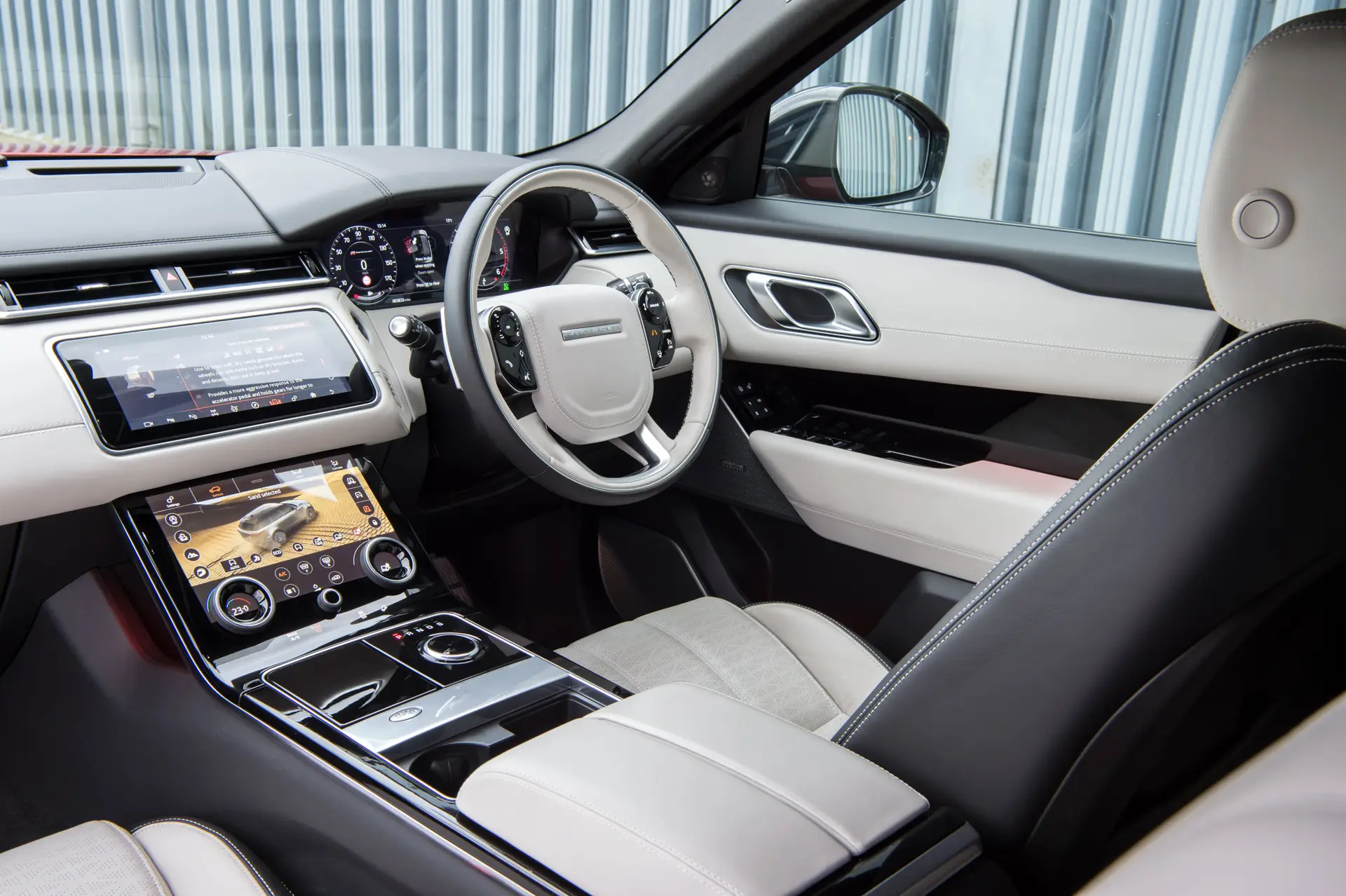 Range Rover Velar Review 2023 front interior