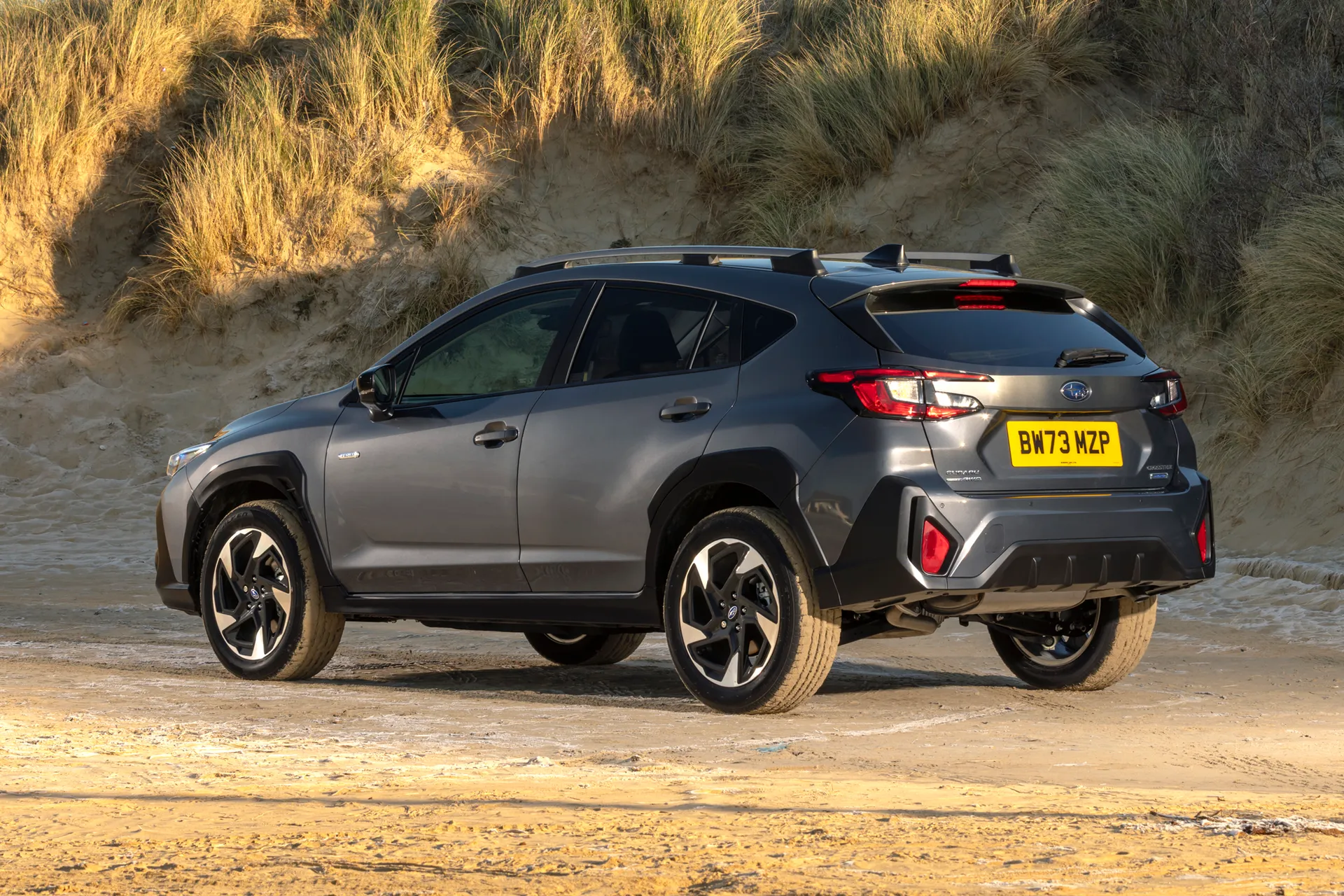 Subaru Crosstrek Review: rear three quarters