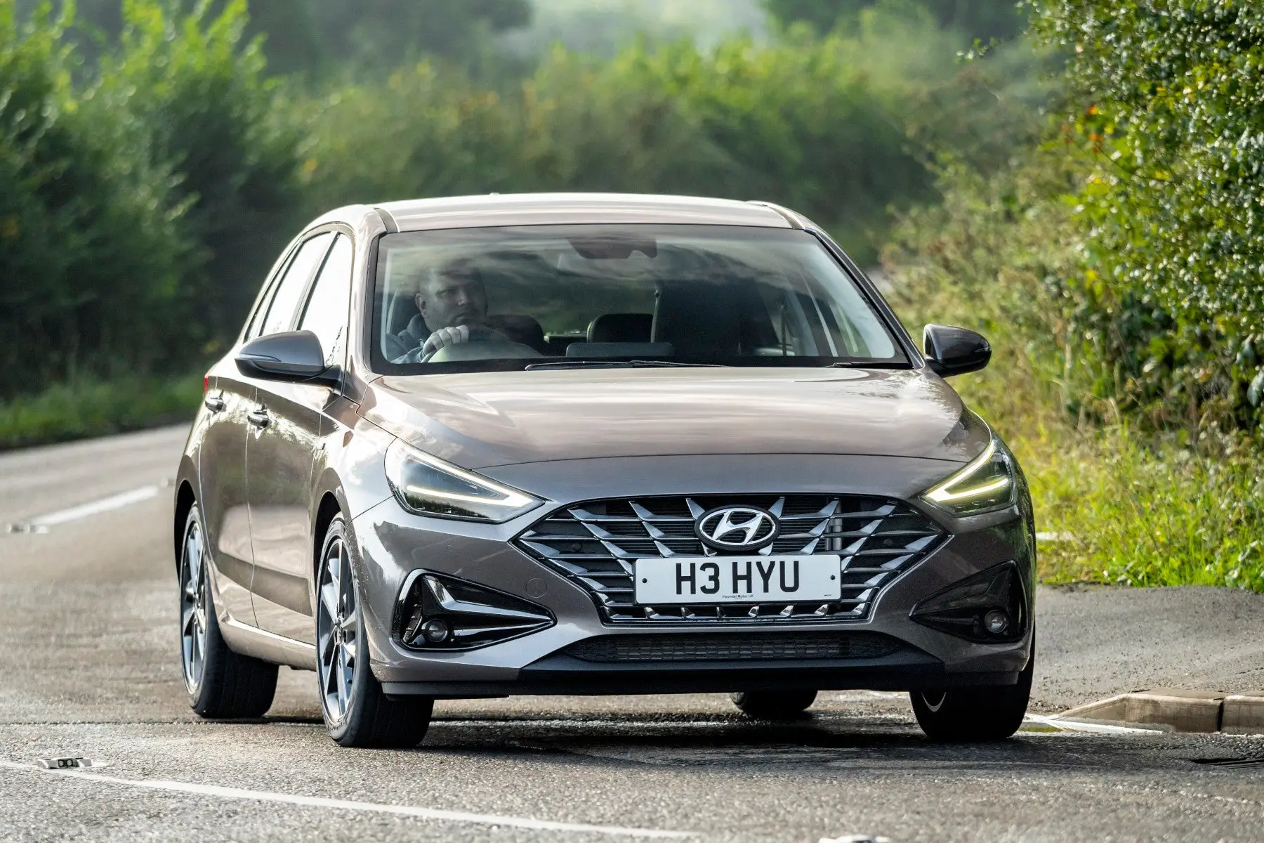 Hyundai i30 Review 2024: front side driving