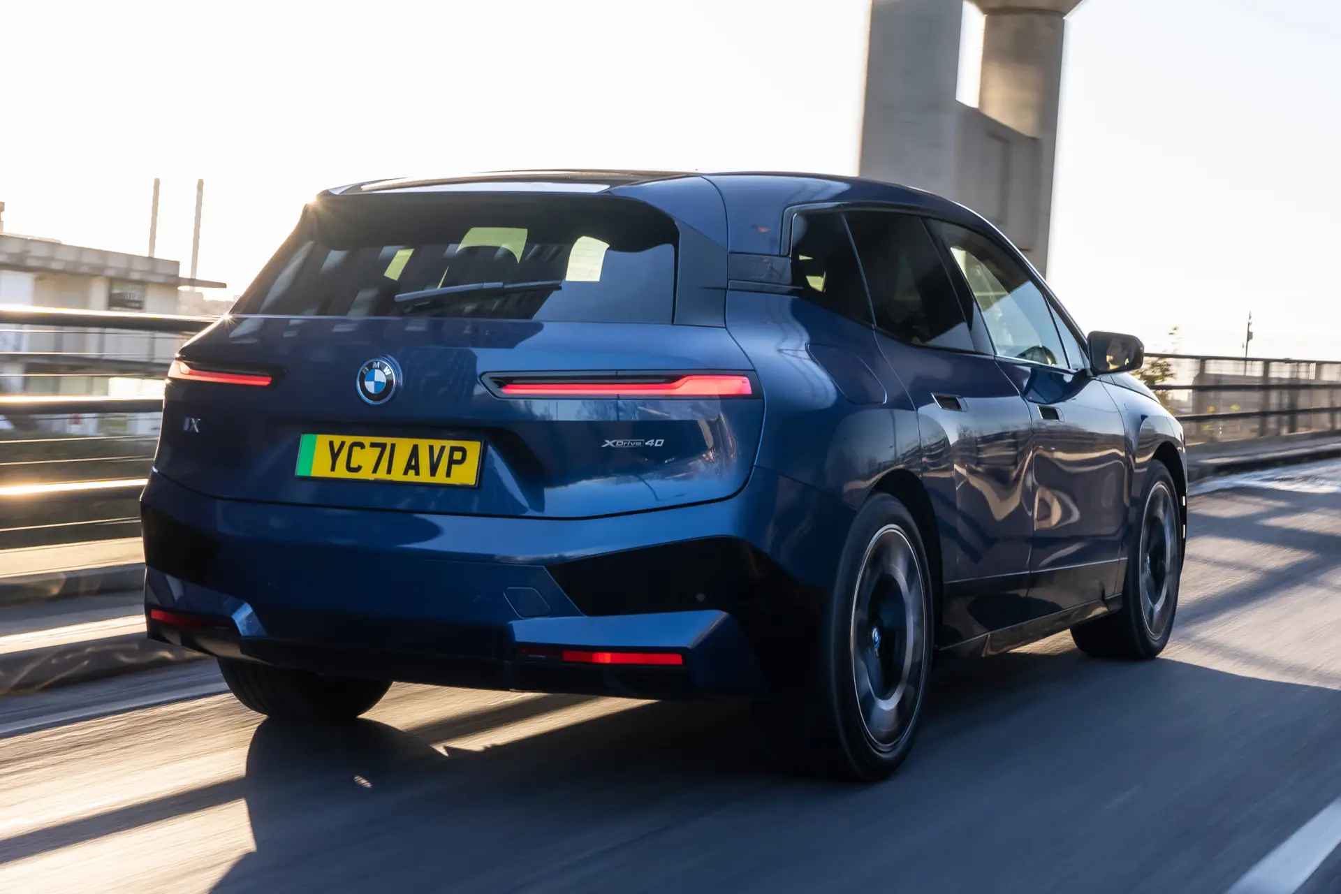 BMW iX review 2023: rear dynamic