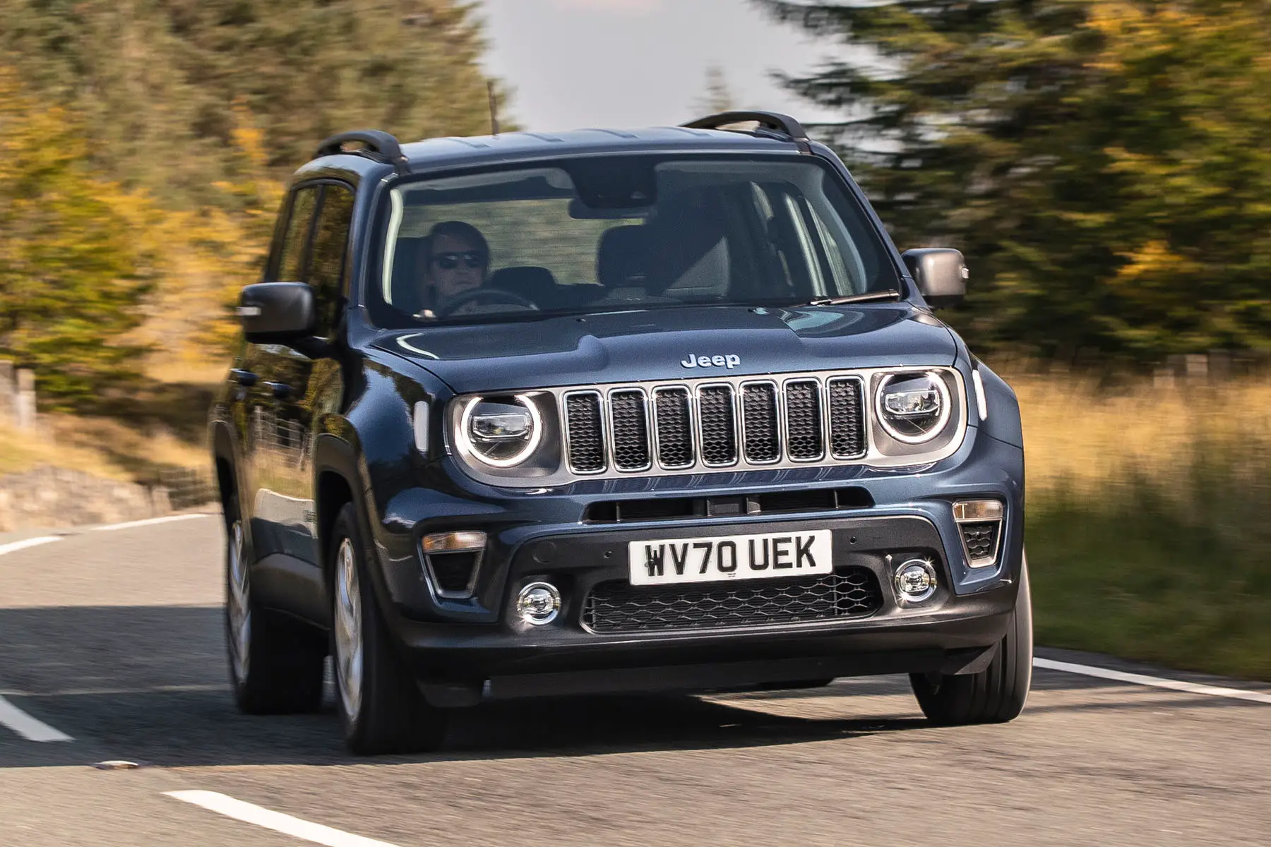Jeep Renegade Review 2024: front dynamic