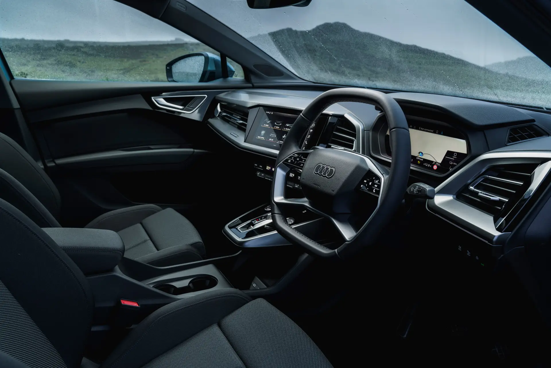 Audi Q4 e-tron Review 2024: interior