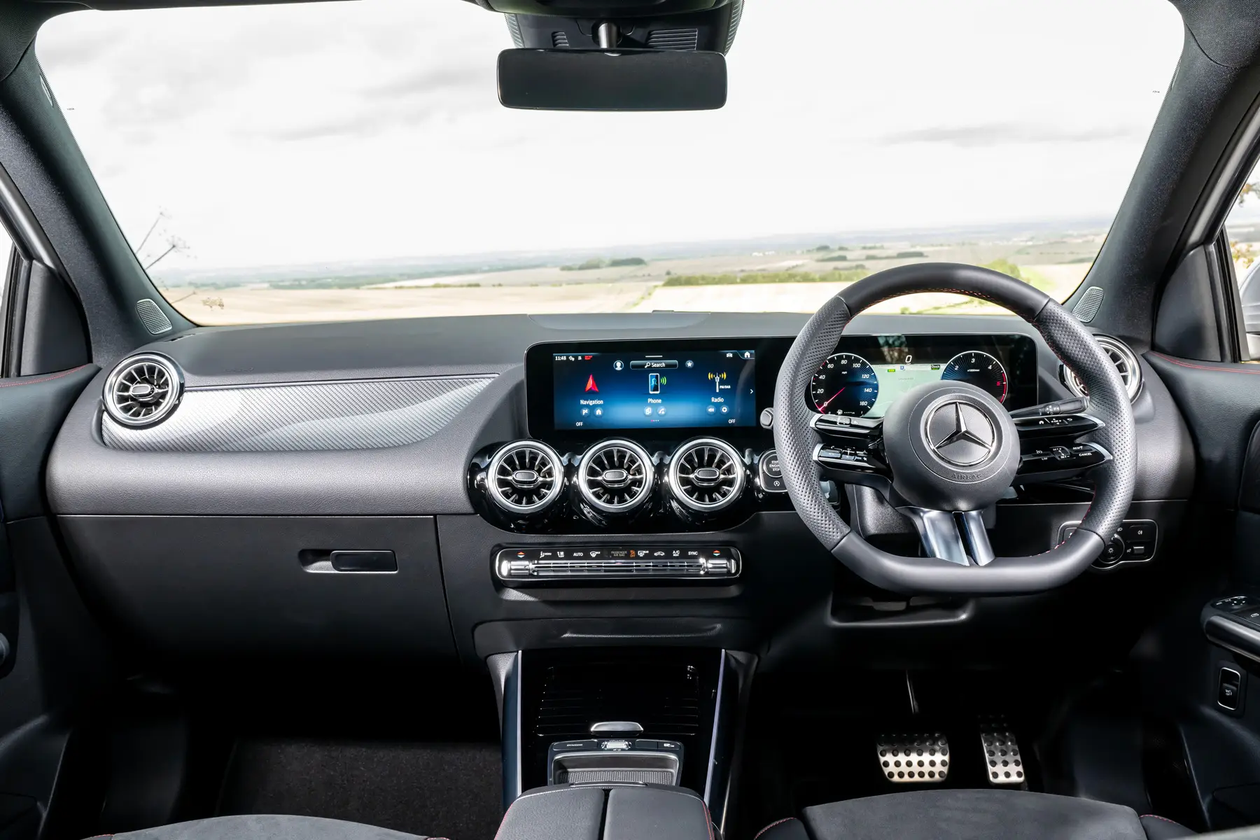 Mercedes-Benz GLA Review 2024: interior dashboard