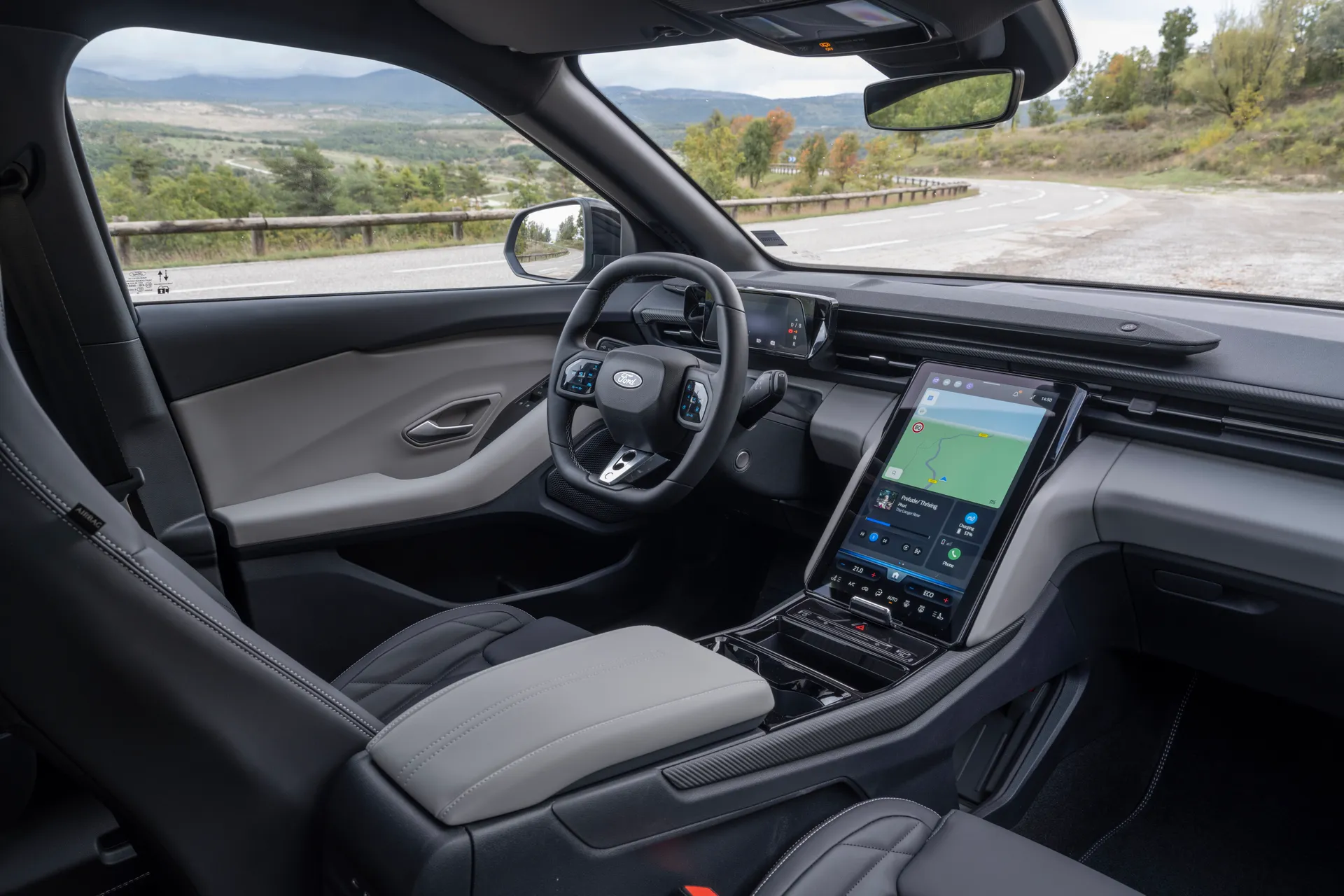 Ford Capri Review: interior view