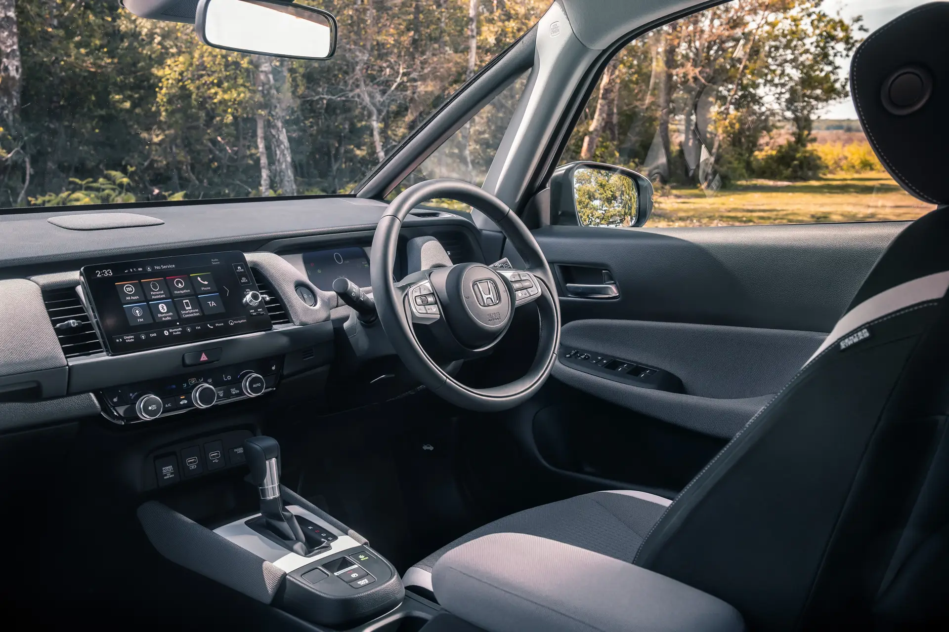 Honda Jazz Crosstar Review 2023:  front interior