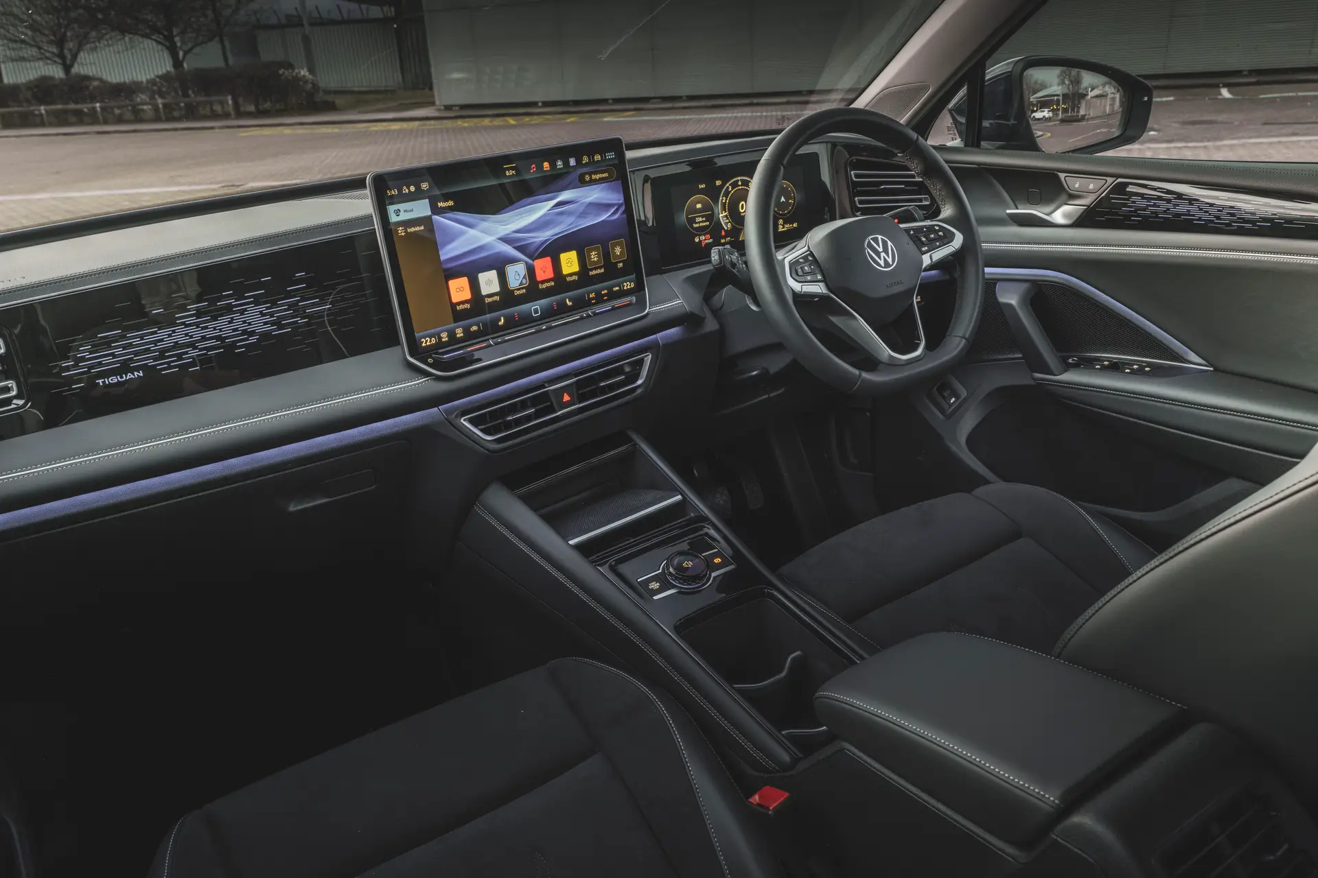 Volkswagen Tiguan Review 2024: Interior and driving position