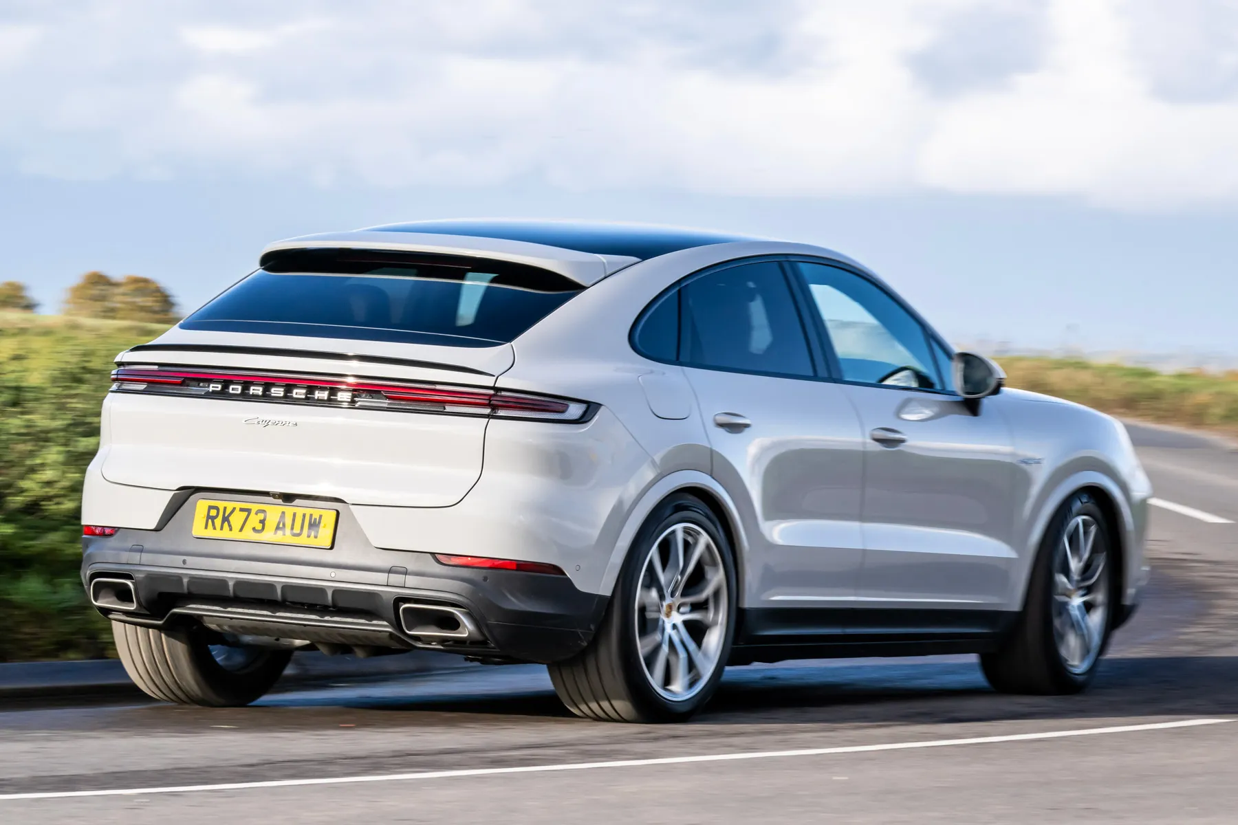 Porsche Cayenne Coupe Review 2024: rear dynamic