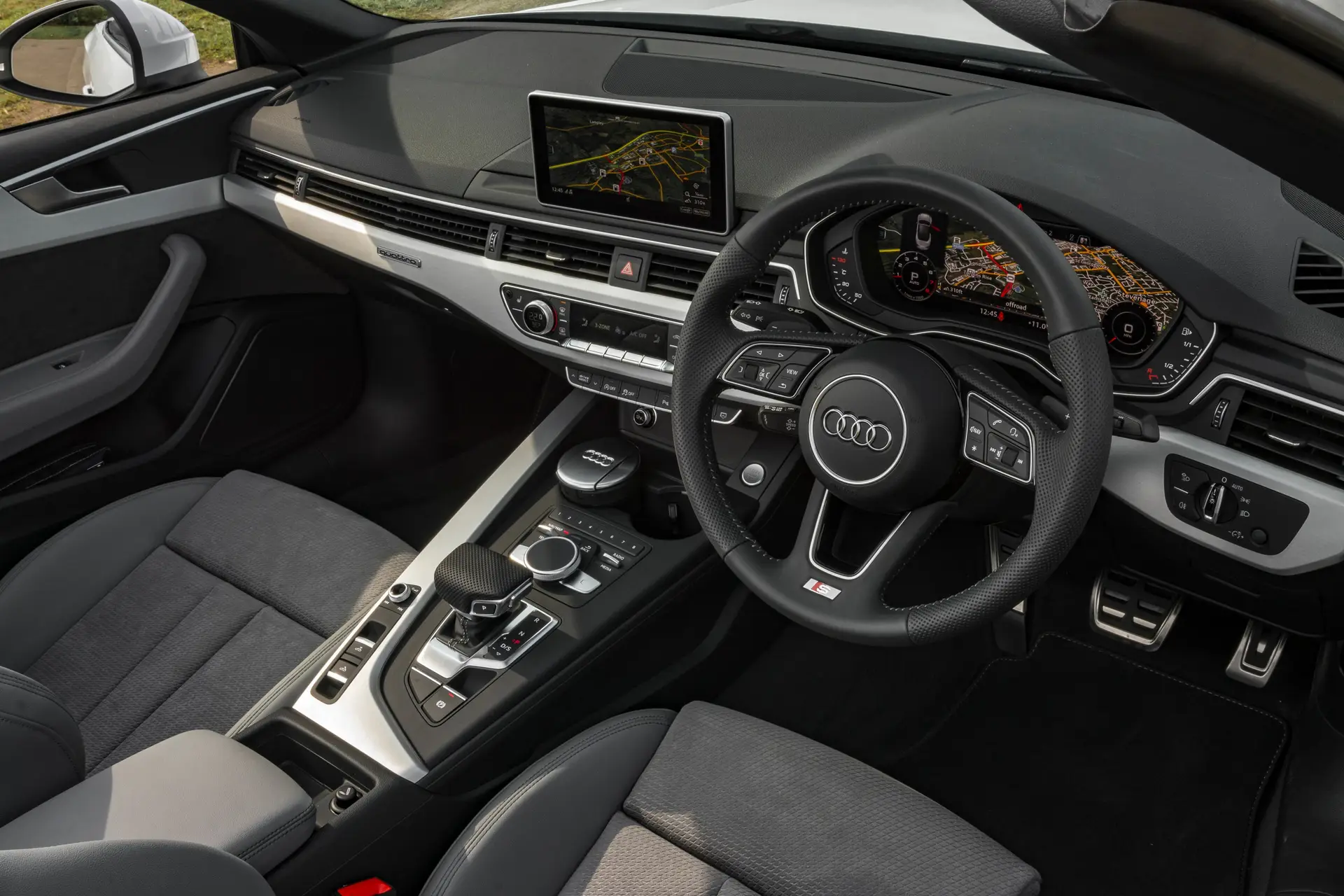 Audi A5 Cabriolet Review 2023: photo of the Audi A5 Cabriolet interior 
