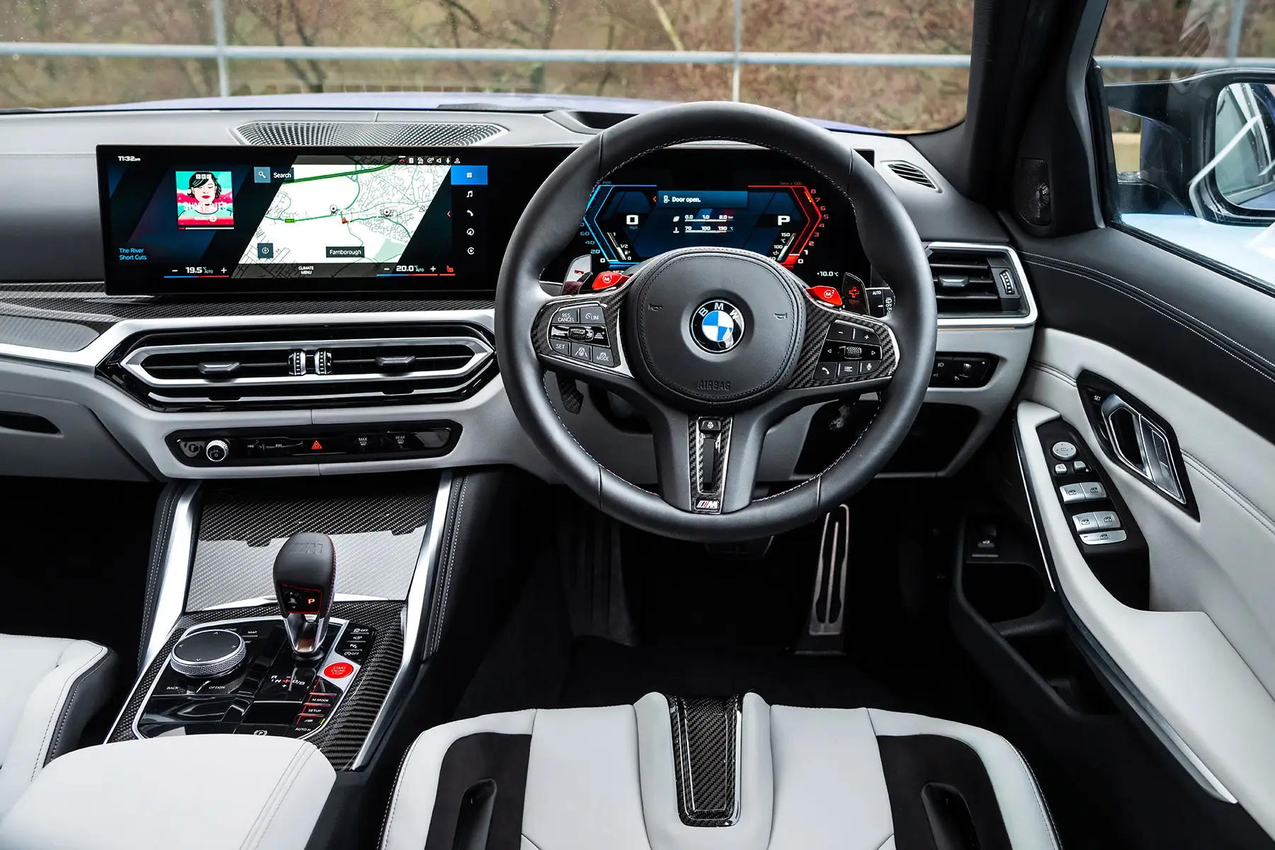BMW M3 Touring Review 2023: interior dashboard