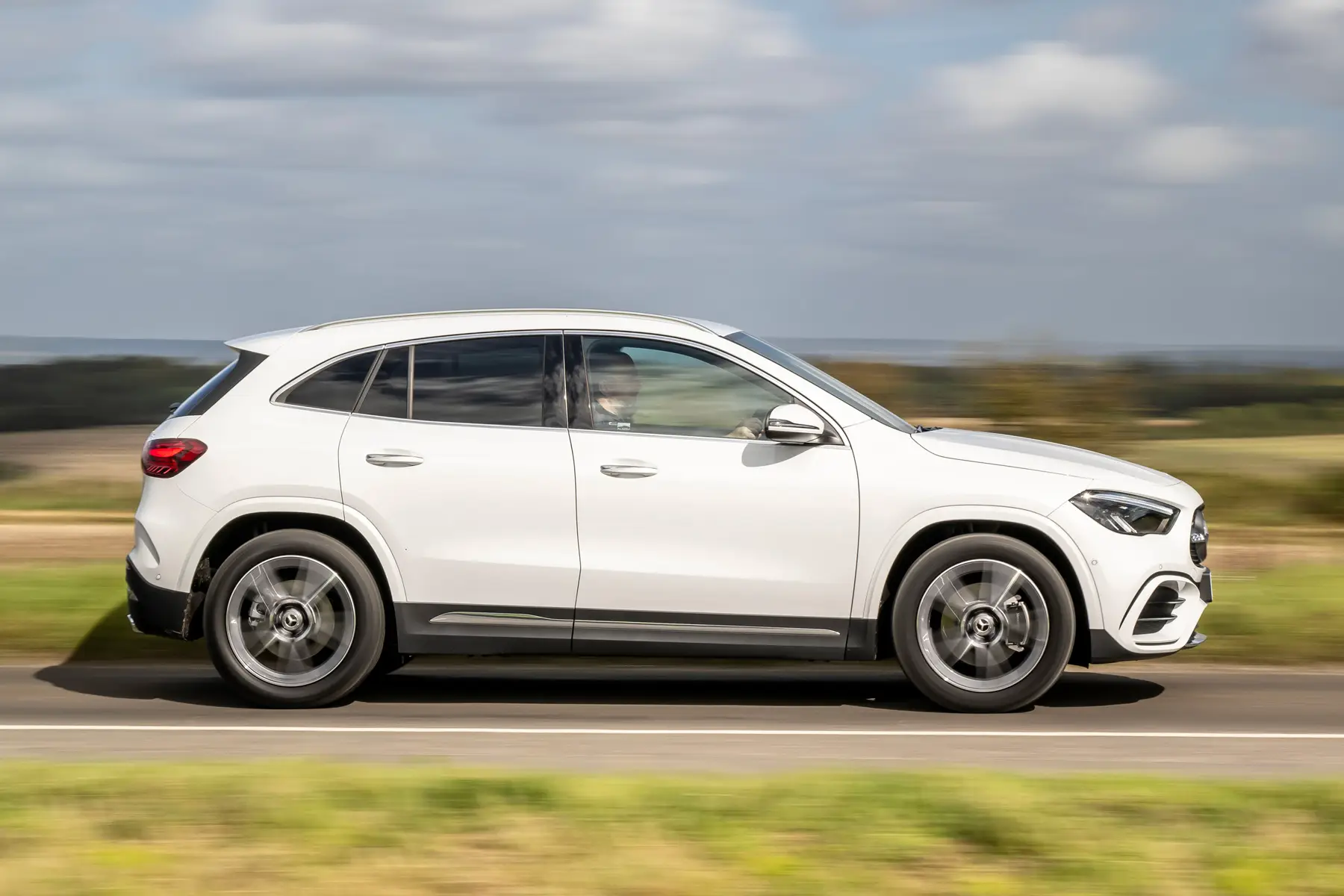 Mercedes-Benz GLA Review 2024: side profile