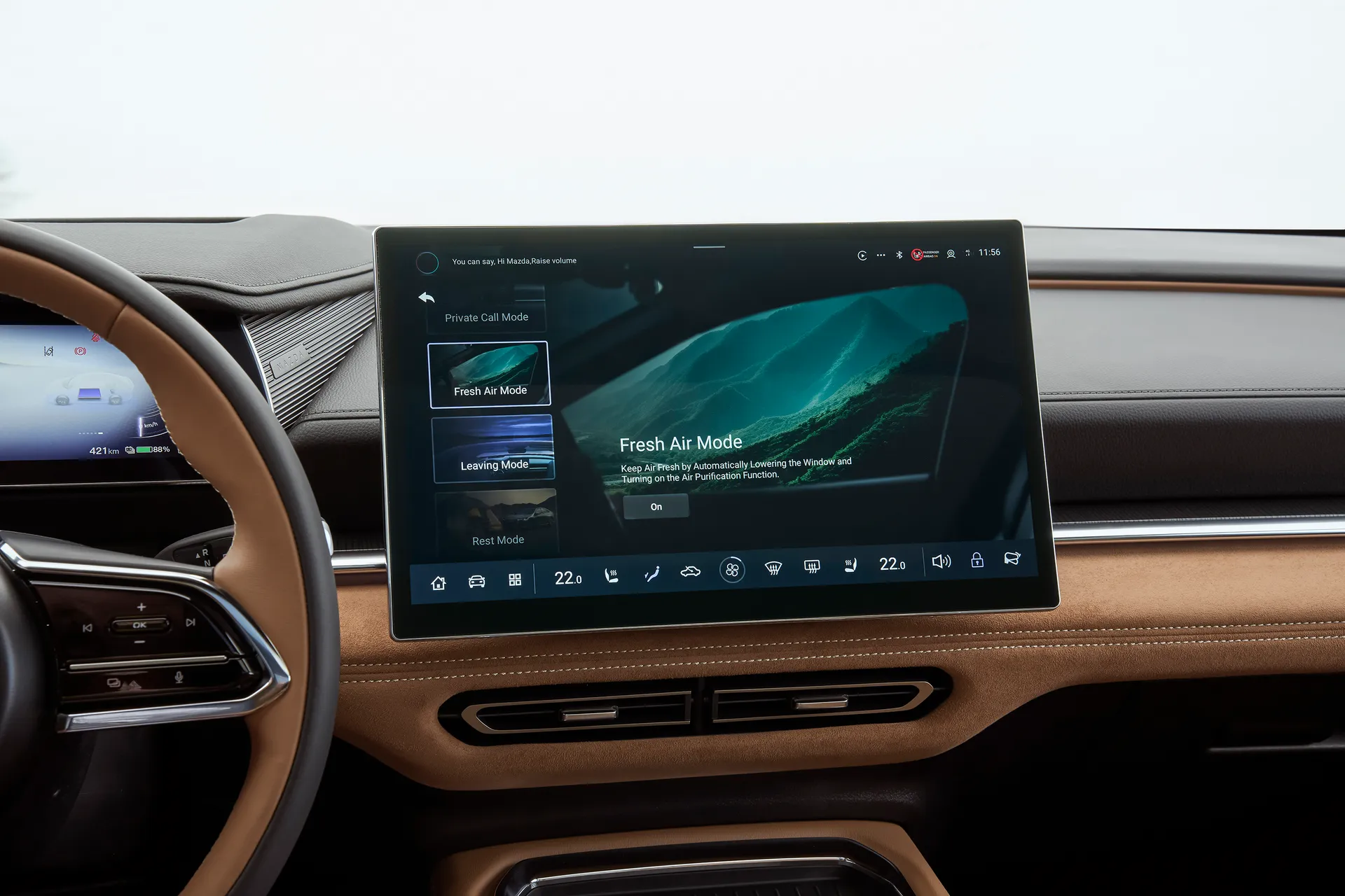 Mazda 6e Review: infotainment