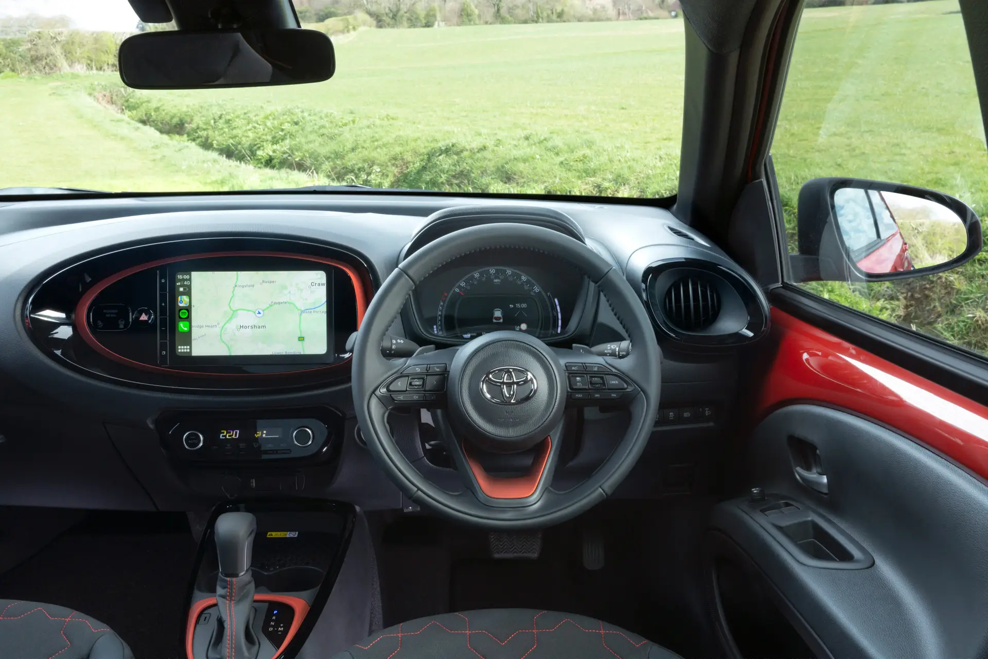 Toyota Aygo X Review 2023: interior dashboard