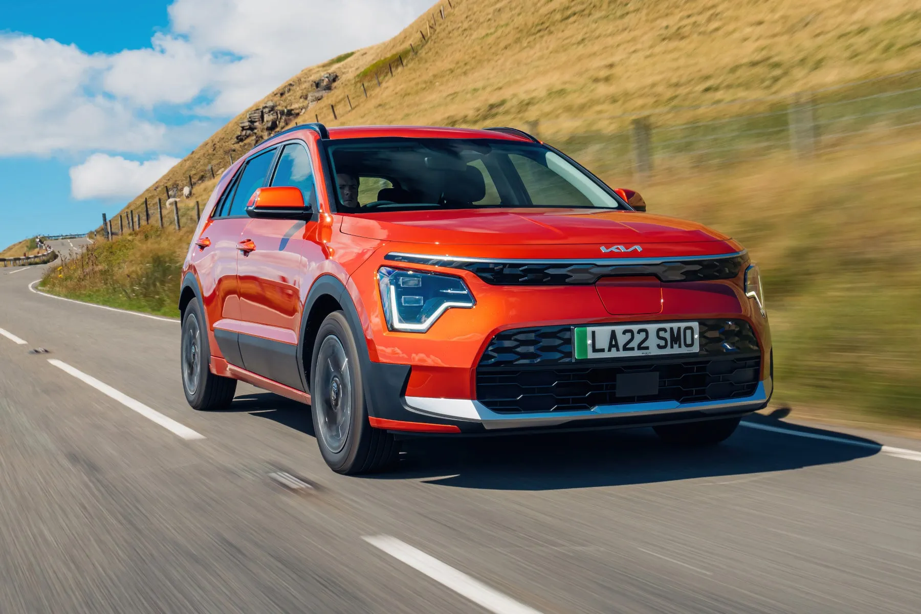 Kia Niro EV Review: front driving