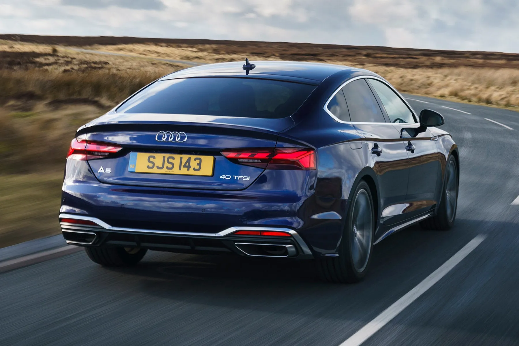 Audi A5 Sportback (2017-2025) Review: rear dynamic