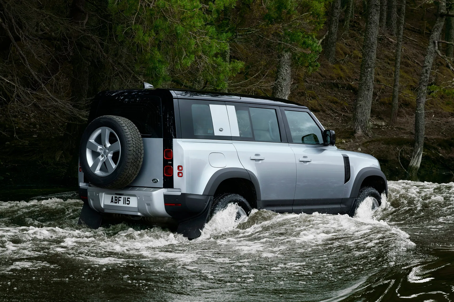 Land Rover Defender Review 2024: rear dynamic off road