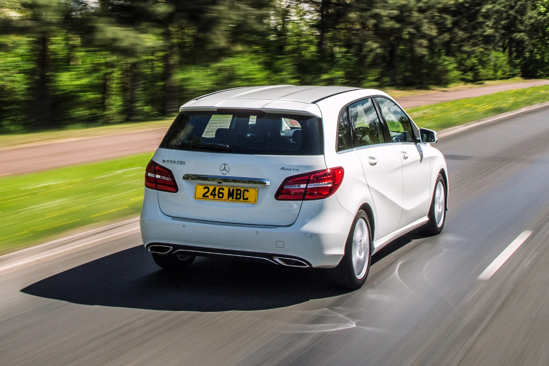 Mercedes B-Class 2012 rear exterior