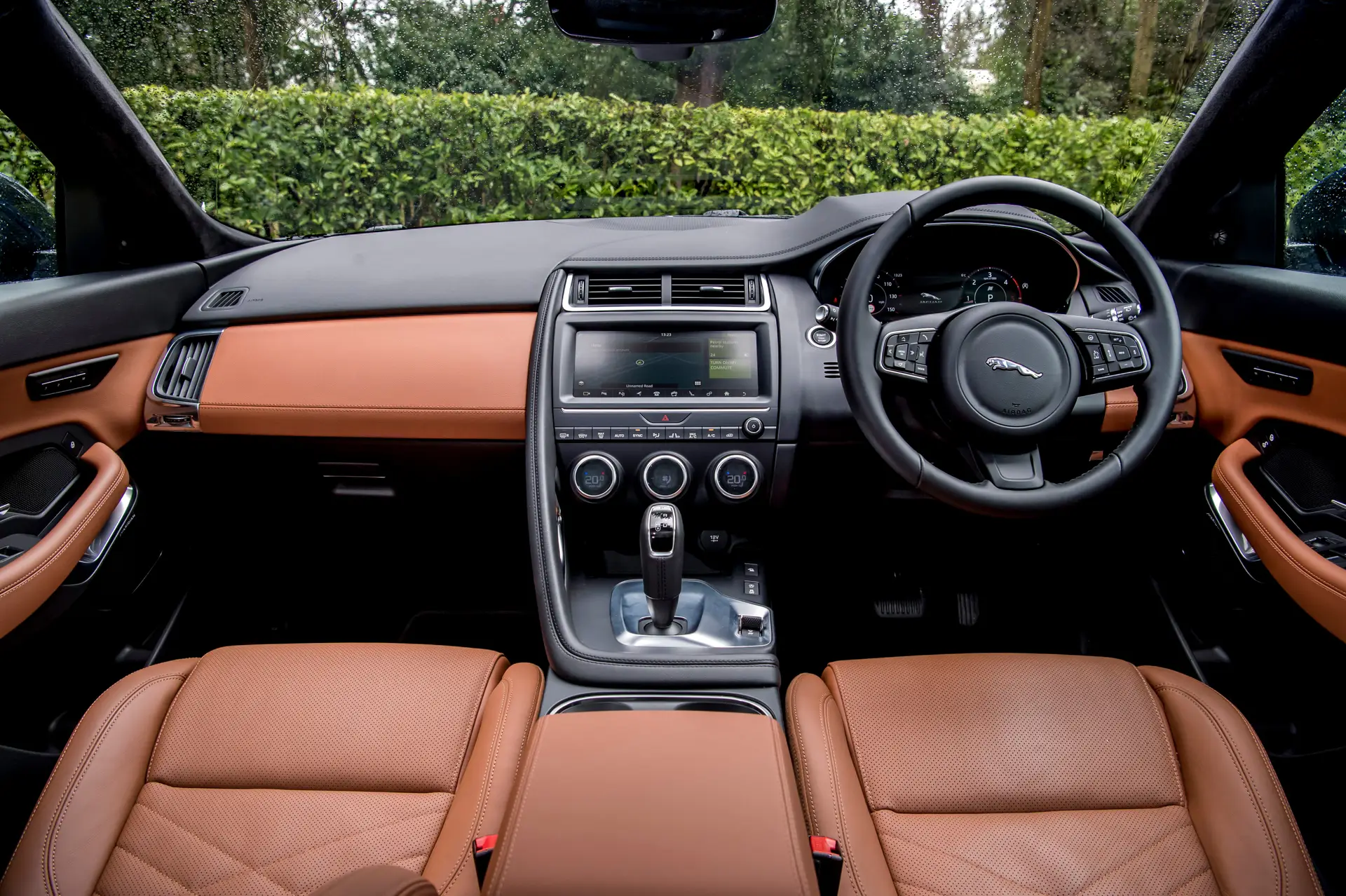 Jaguar E-Pace Review 2023 front interior