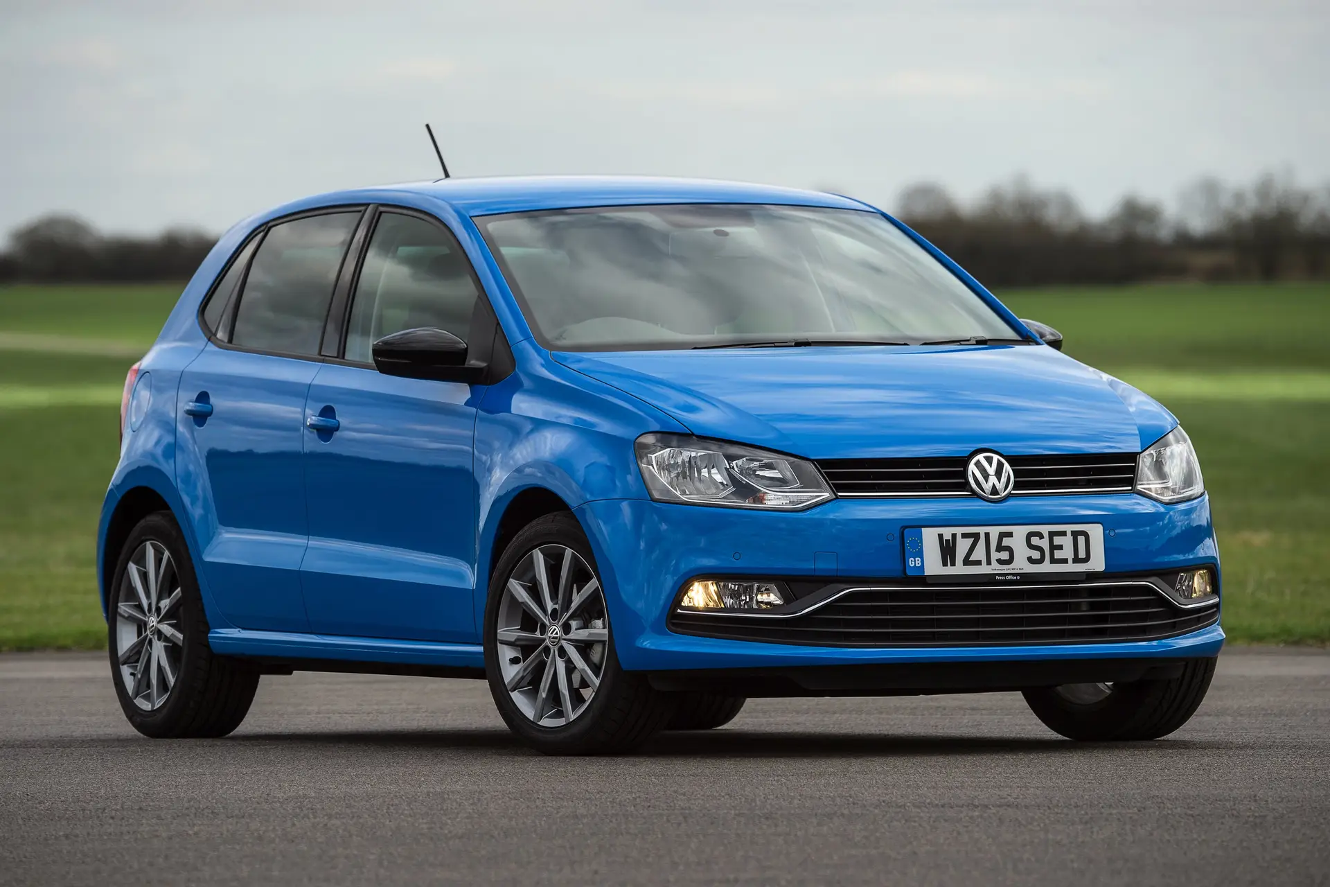  Volkswagen Polo (2009-2017) Review: exterior front three quarter photo of the Volkswagen Polo 