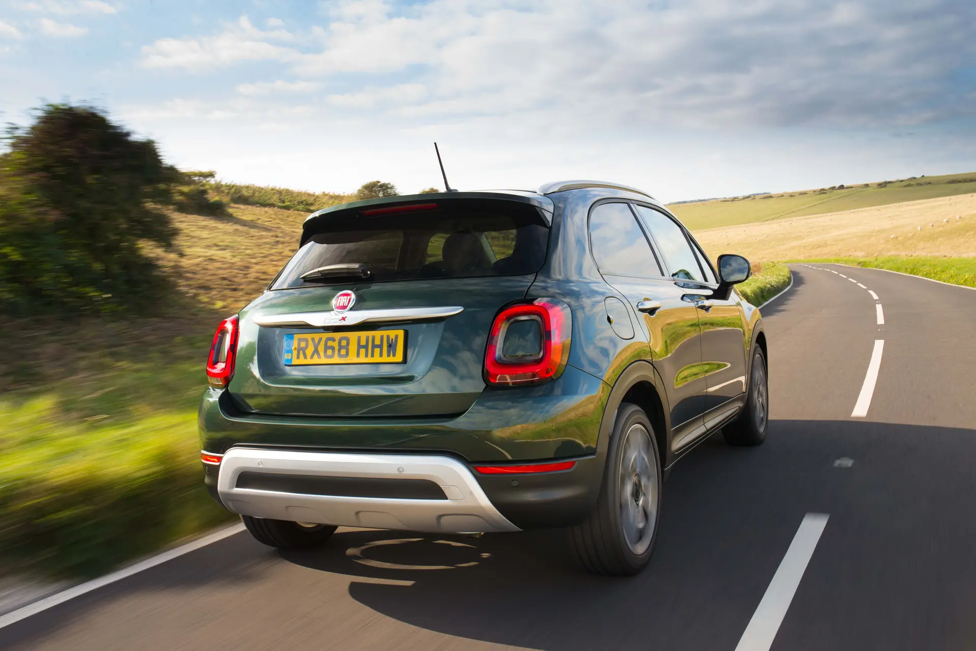 Fiat 500X Review 2024 Back 
