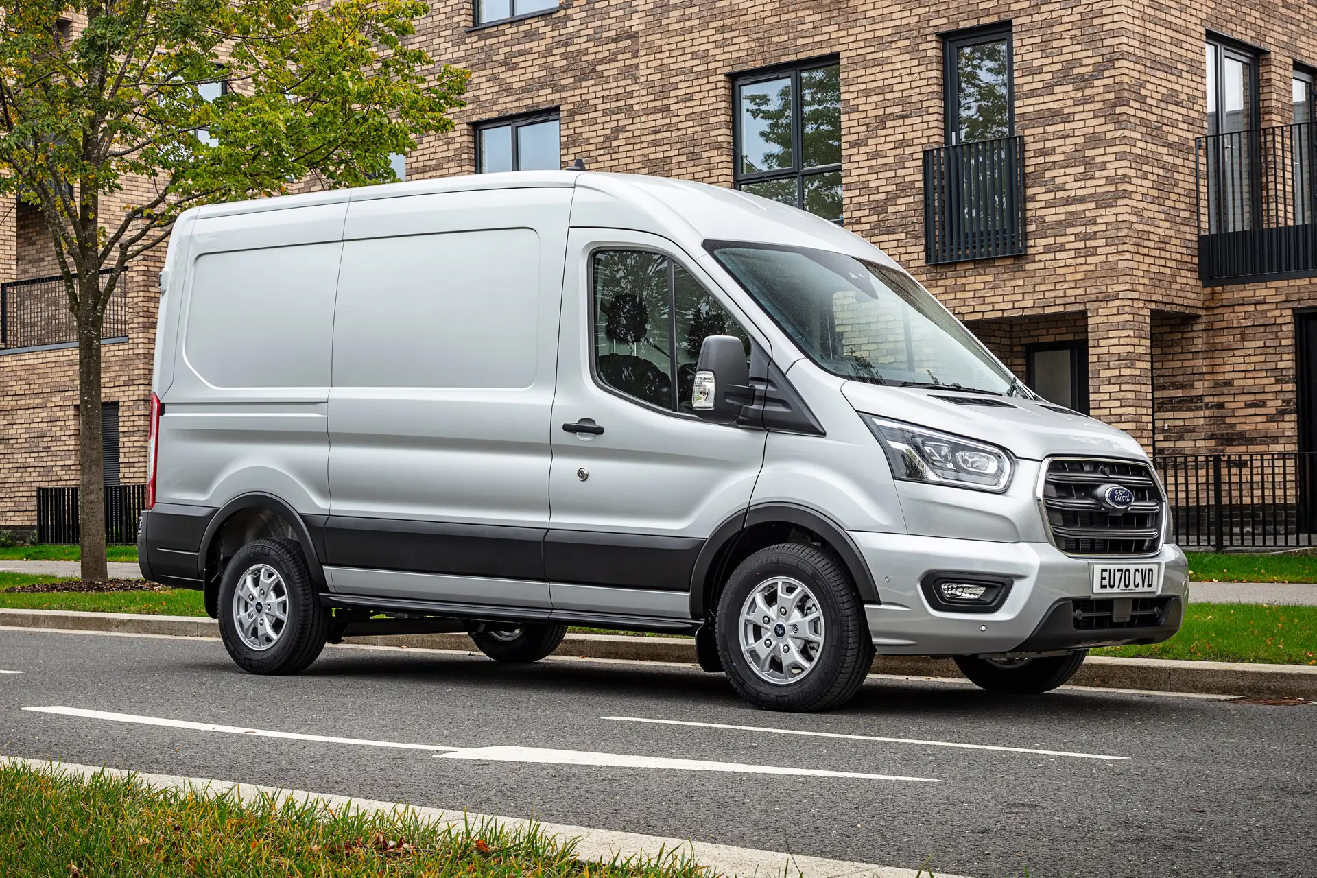 Ford Transit 2020 on road