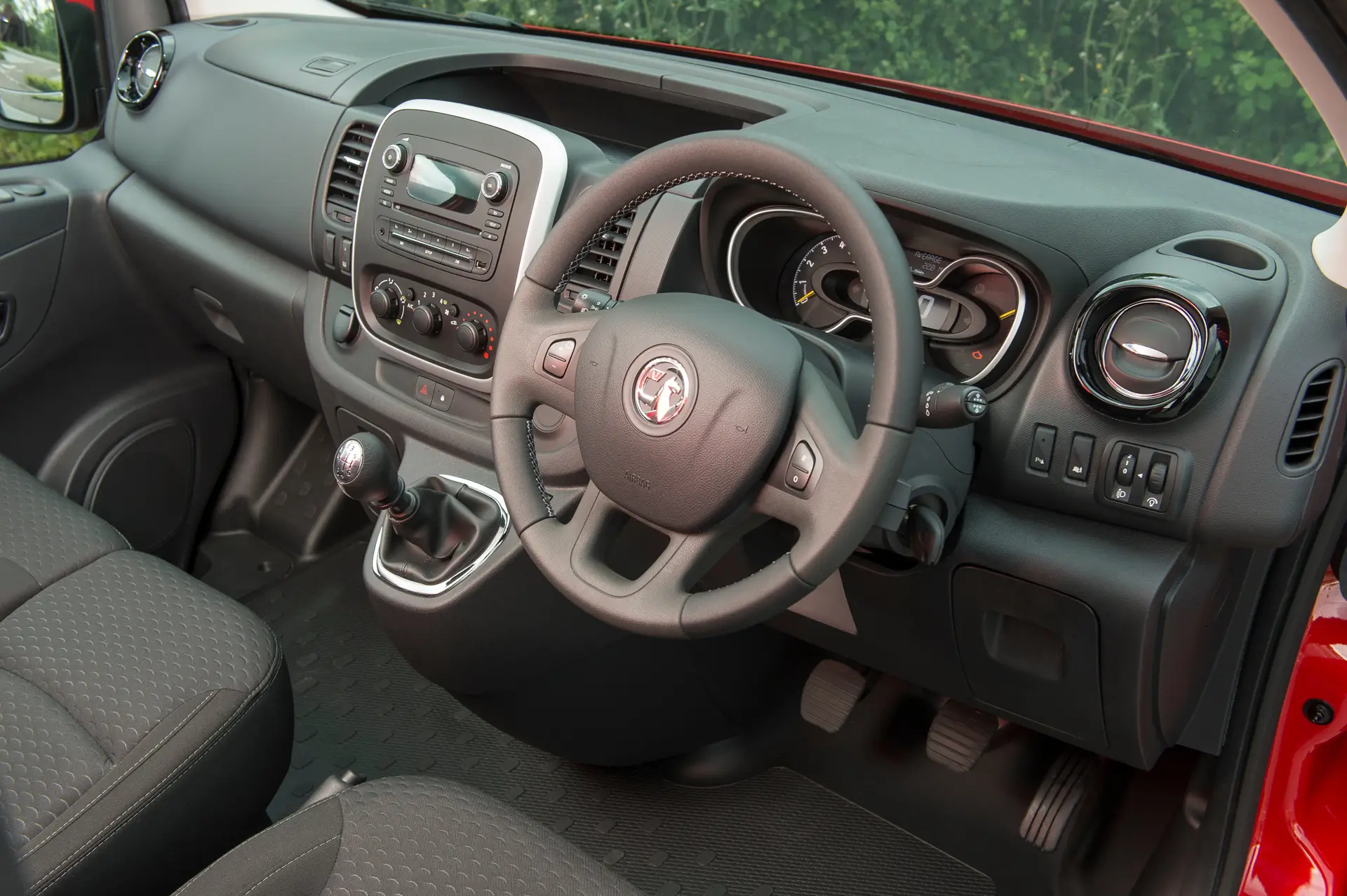 Vauxhall Vivaro Front Interior 