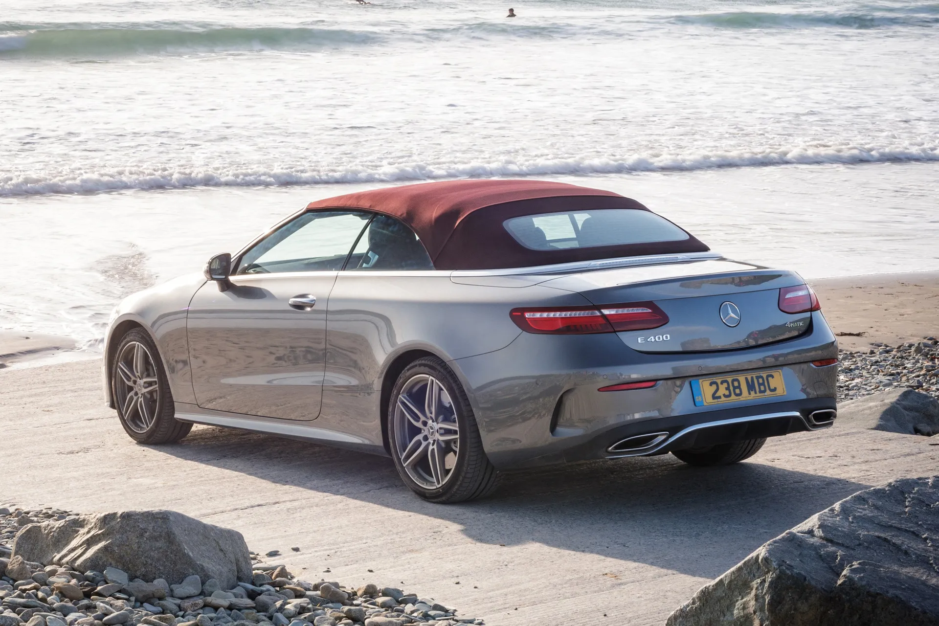 Mercedes-Benz E-Class Cabriolet Review 2023: backleft exterior