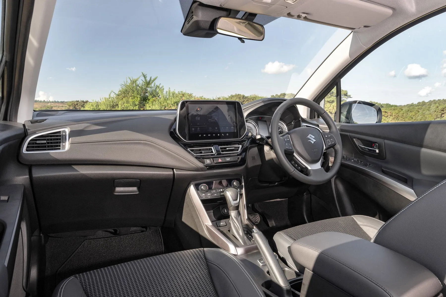 Suzuki S-Cross Review 2024: interior dashboard