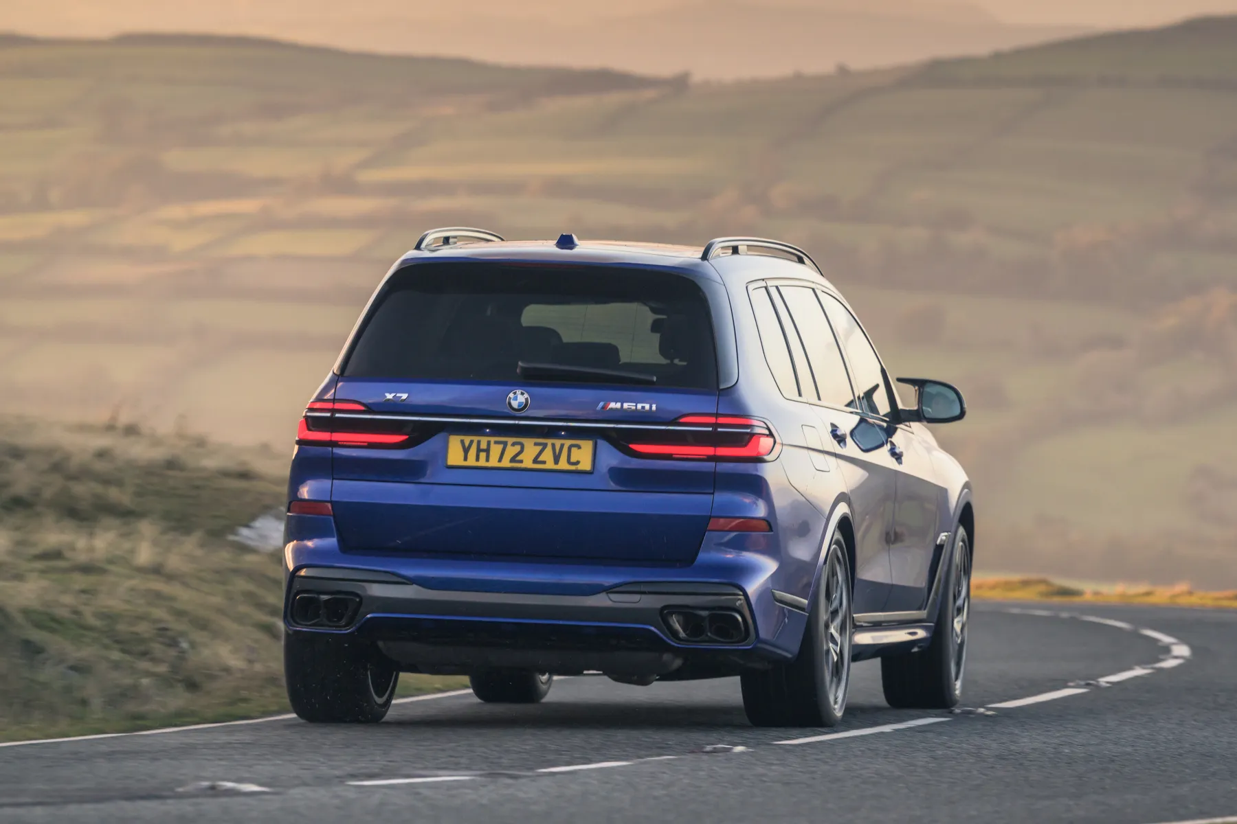 BMW X7 Review rear driving