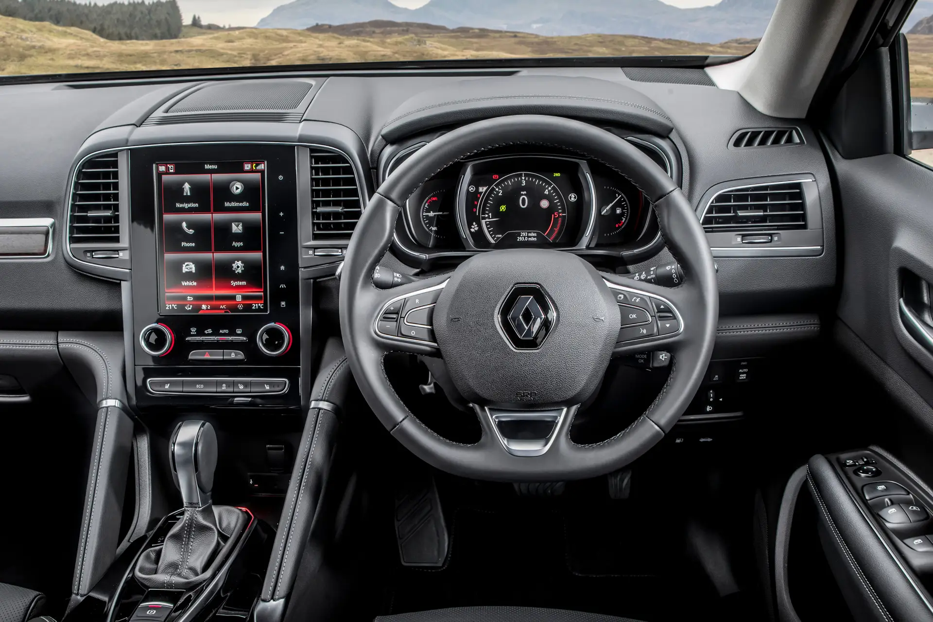 Renault Koleos Review 2023 Front Interior