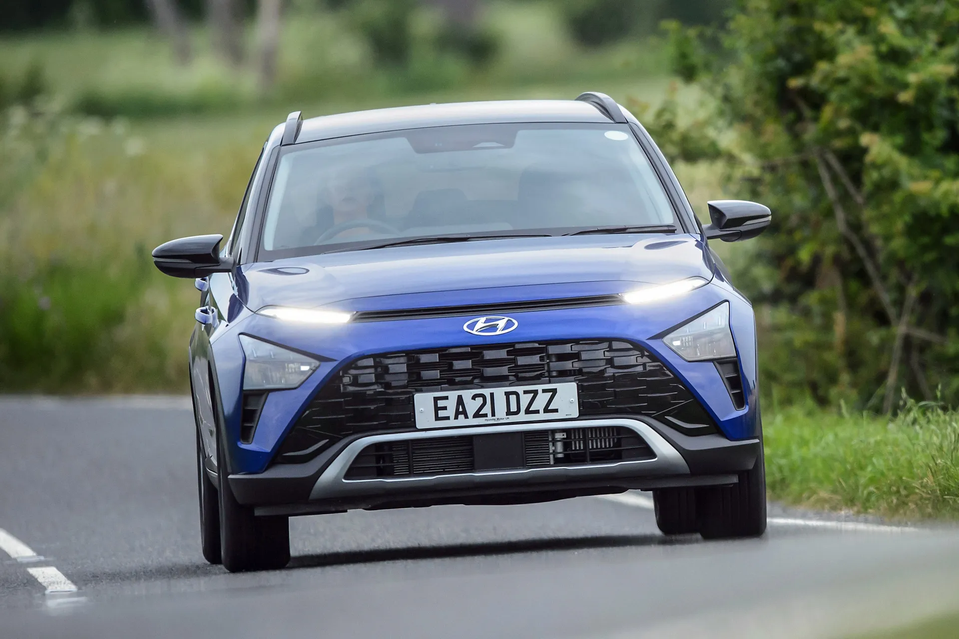 Hyundai Bayon Review: front dynamic