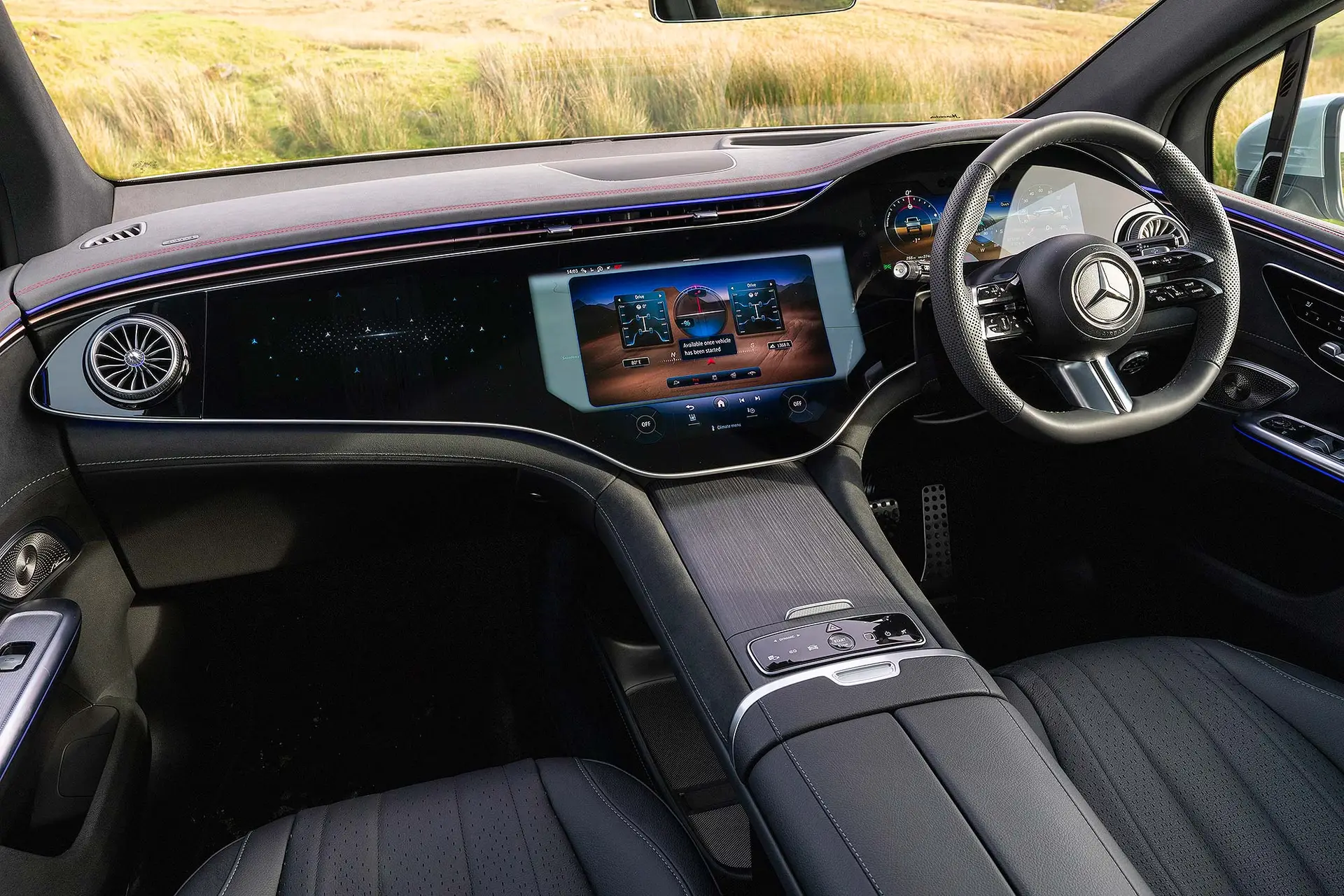 Mercedes-Benz EQE SUV Review 2024: interior
