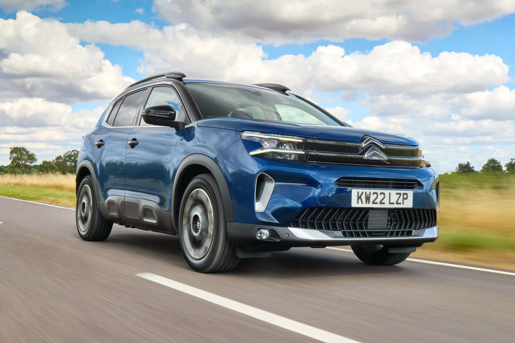 Citroen C5 Aircross Review: front driving