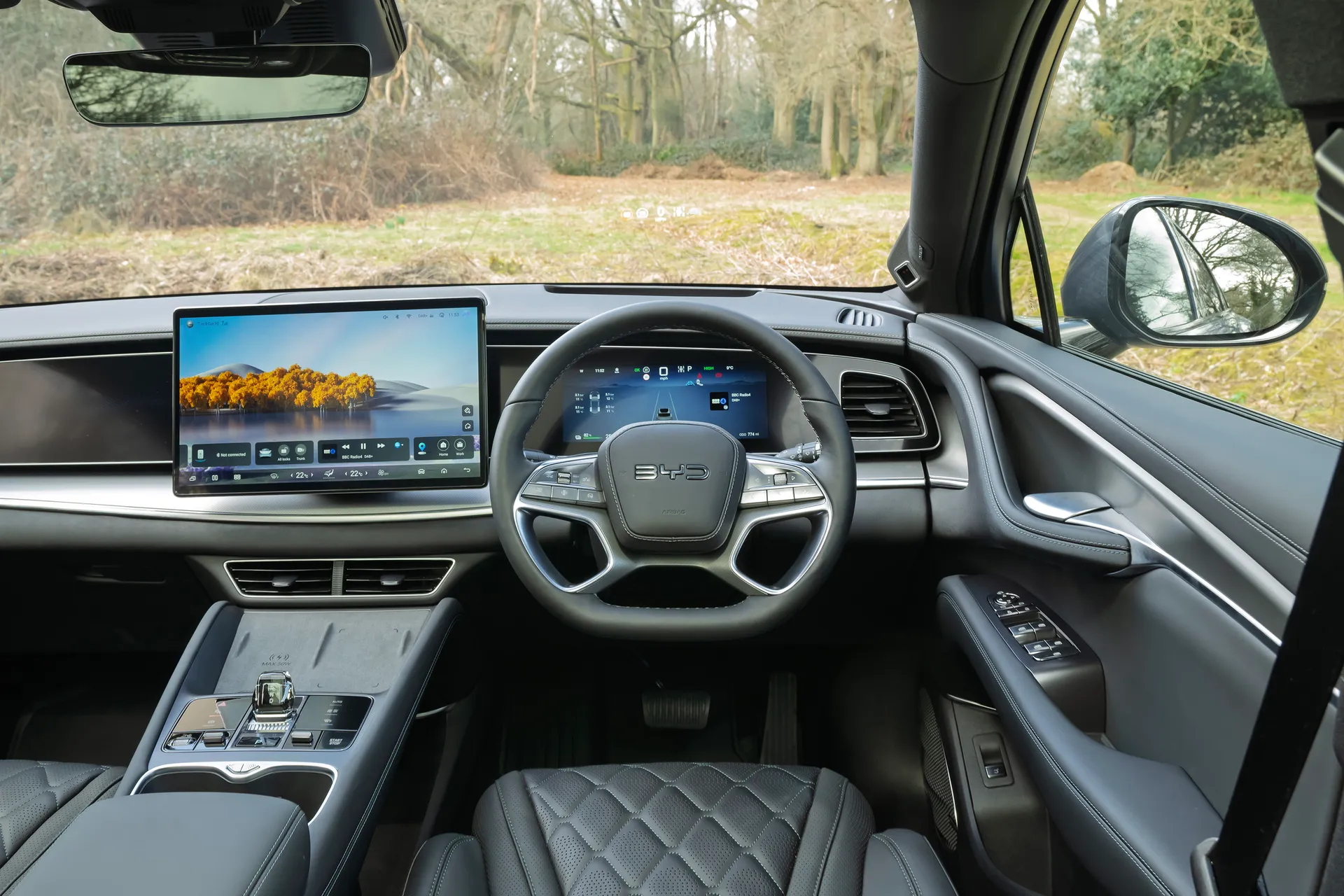 BYD Sealion 7 Review: interior view