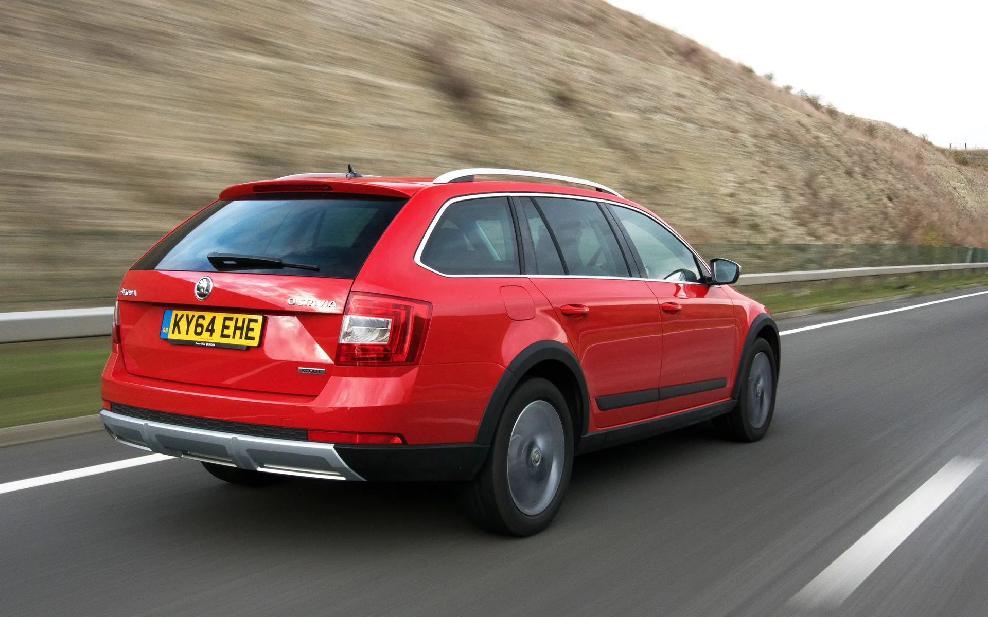 Skoda Octavia Scout (2014-2020) Review: rear