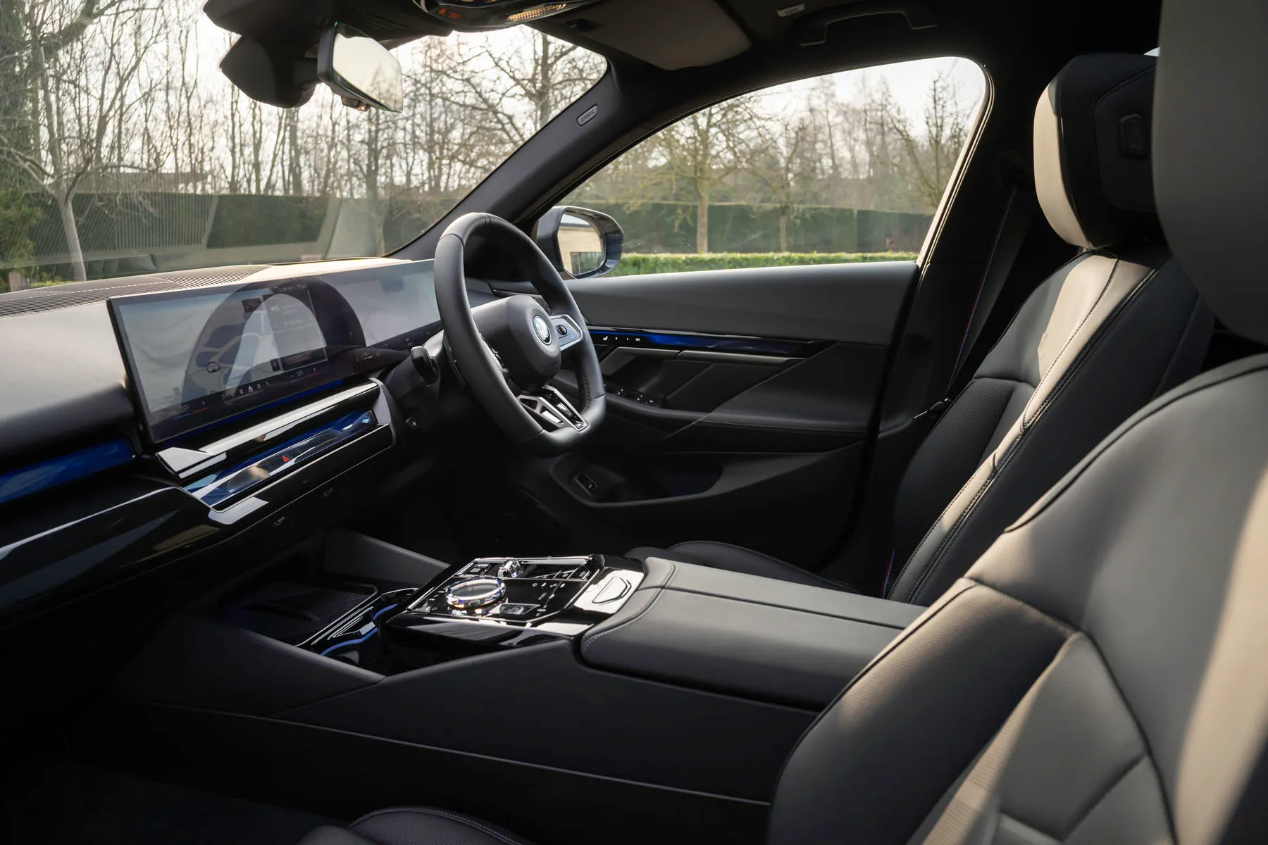 BMW 5 Series Review 2024: interior front
