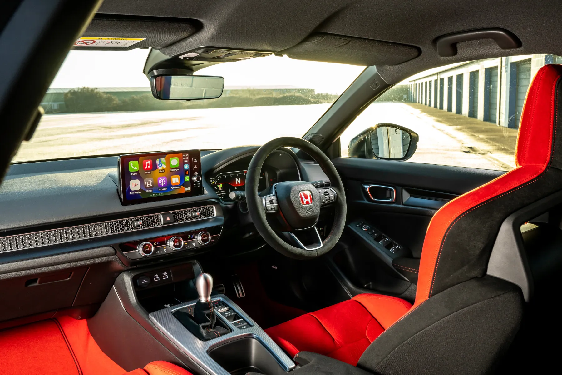 Honda Civic Type R Review cabin