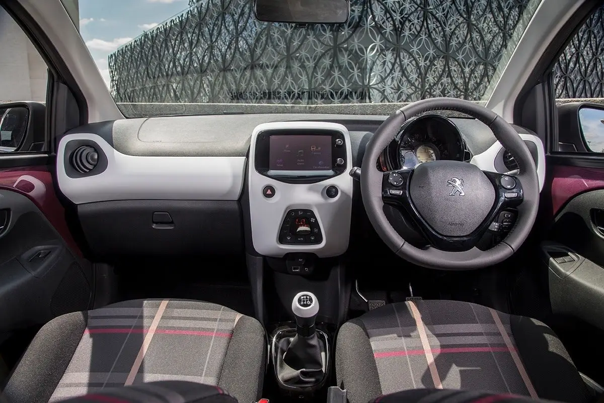 Peugeot 108 Review 2023: front interior