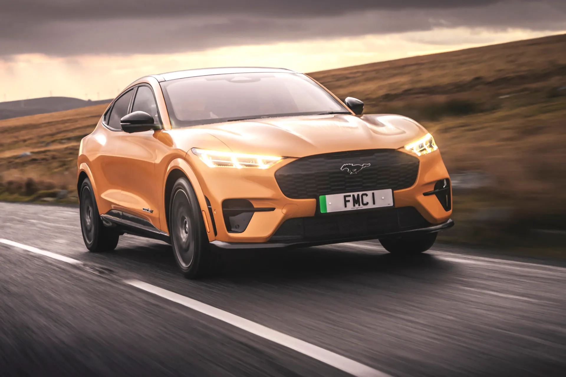Ford Mustang Mach-e Review: on road