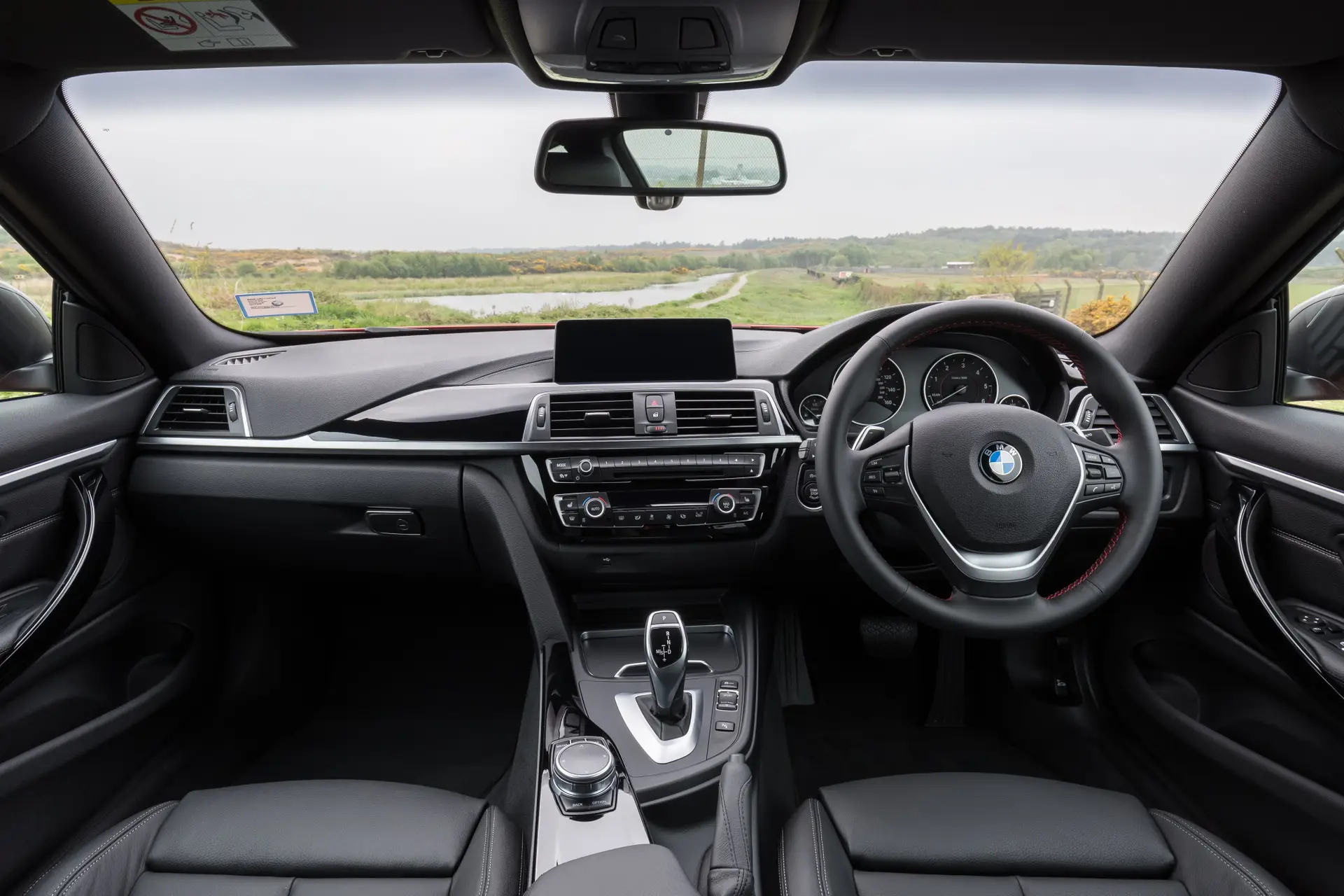 BMW 4 Series Coupe (2013-2020) Review: Interior close up photo of the BMW 4 Series Coupe dashboard 
