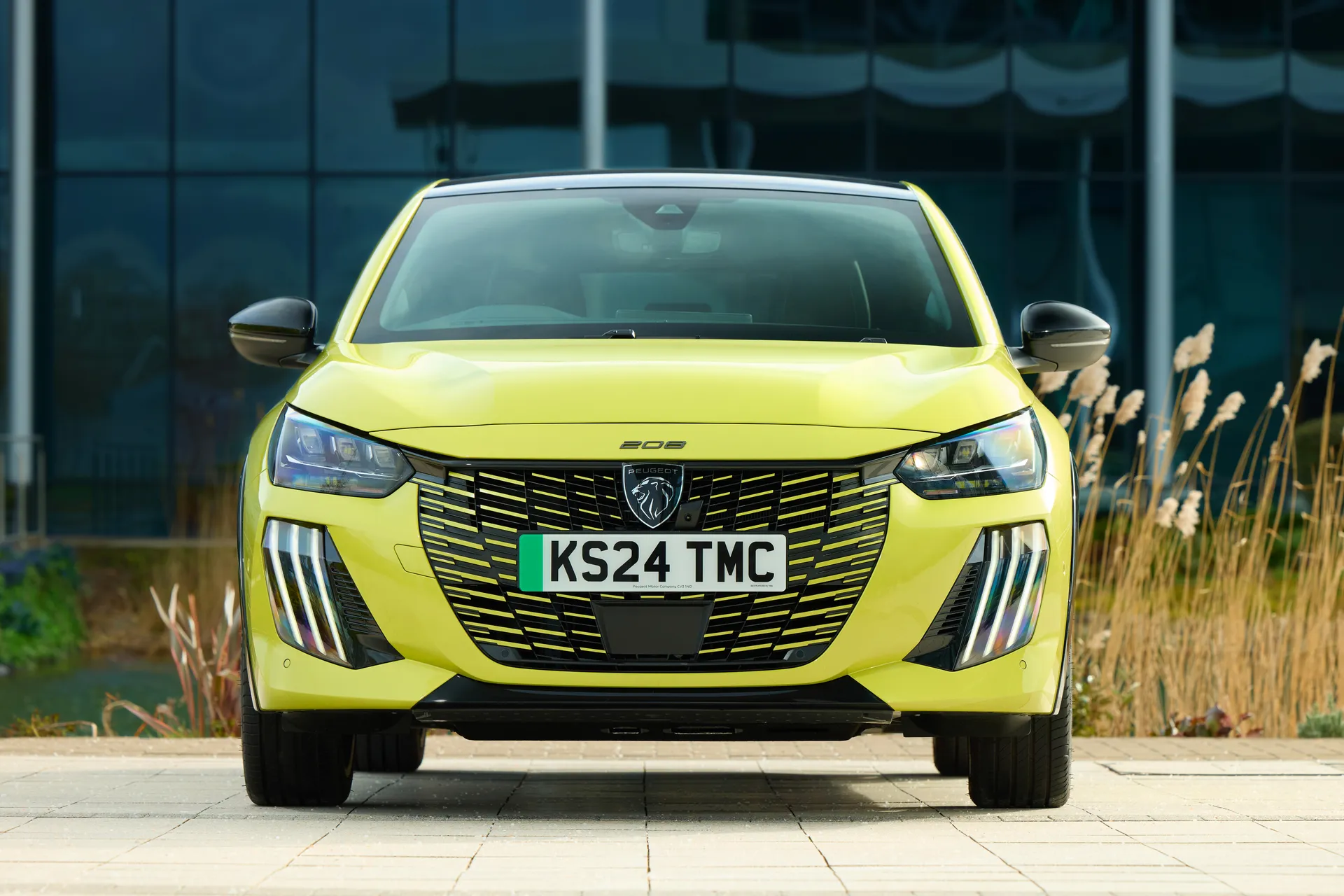 Peugeot e-208 Review 2024: front view