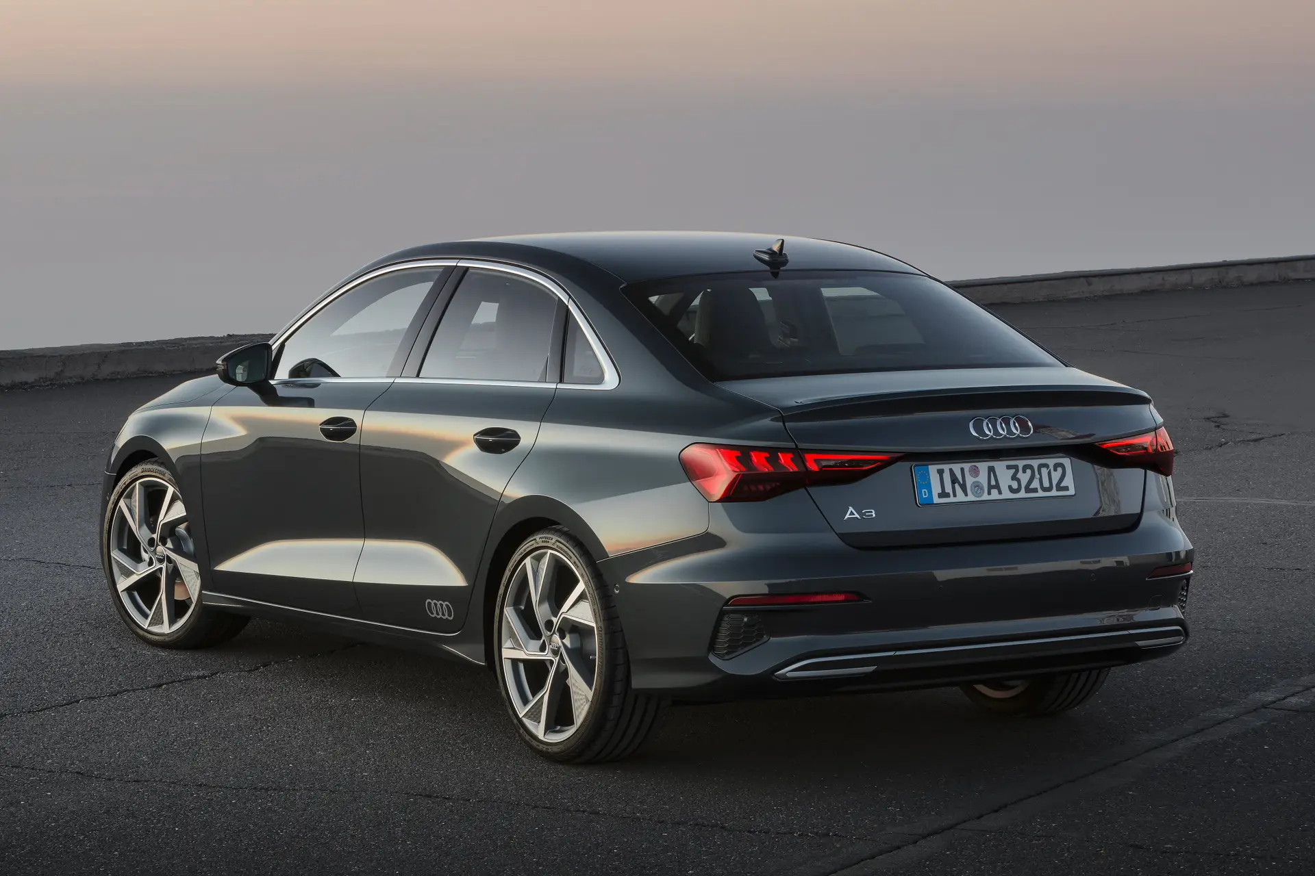 Audi A3 Saloon Review 2023: rear