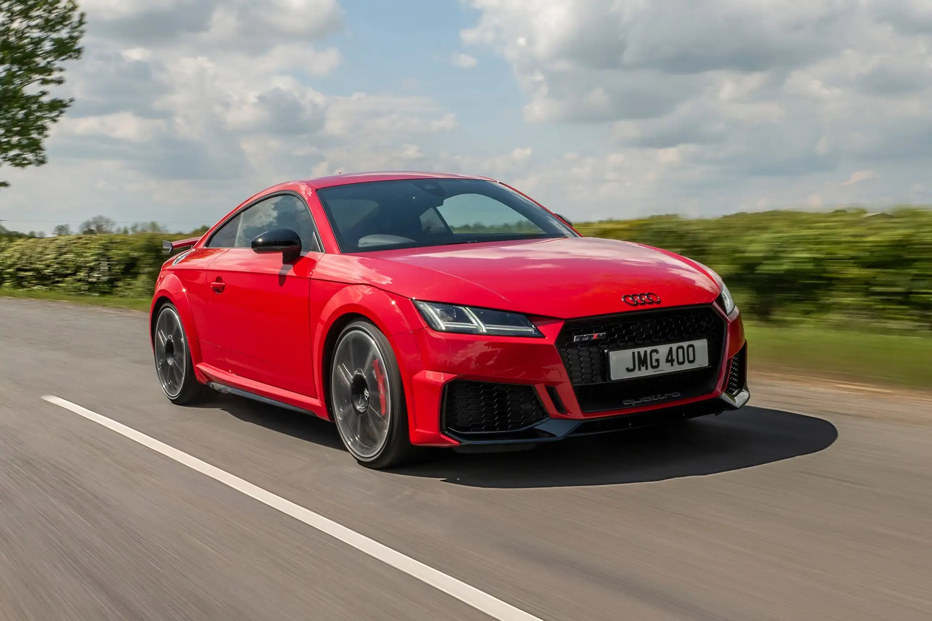 Audi TT RS Review 2023: Driving Front