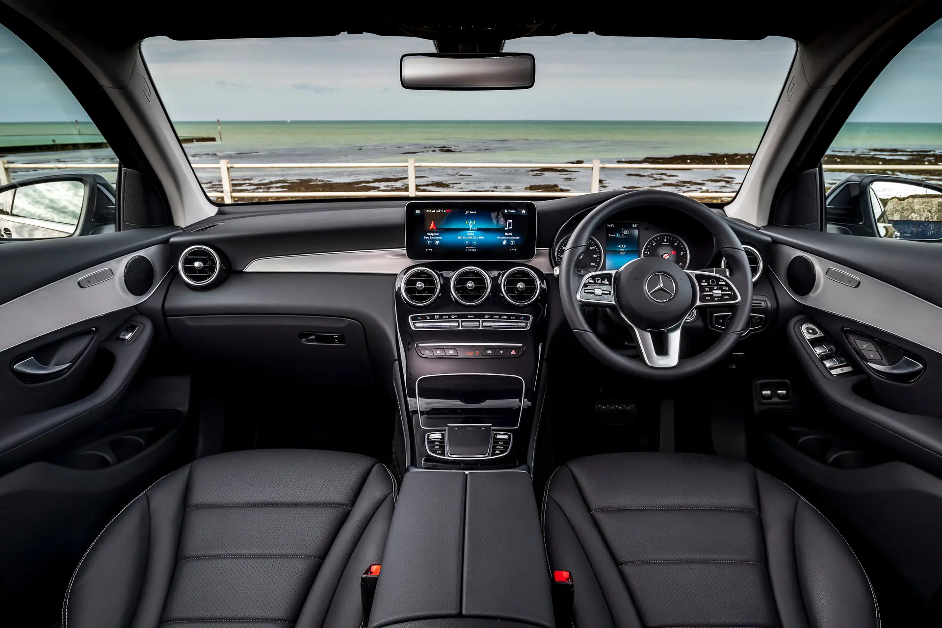 Mercedes-Benz GLC 2015-2021 Review frontright interior