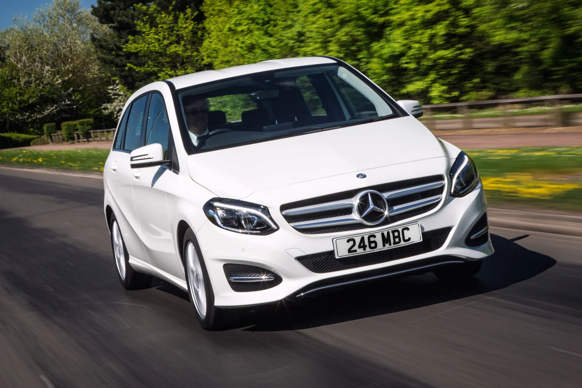 Mercedes B-Class 2012 front exterior